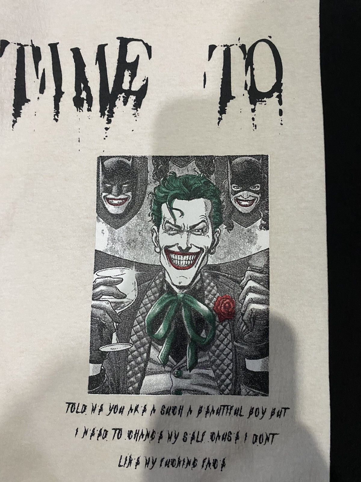 Vision Streetwear Joker Hoodie jacket TIME TO SCHOOL Size US XXL / EU 58 / 5 - 6 Thumbnail