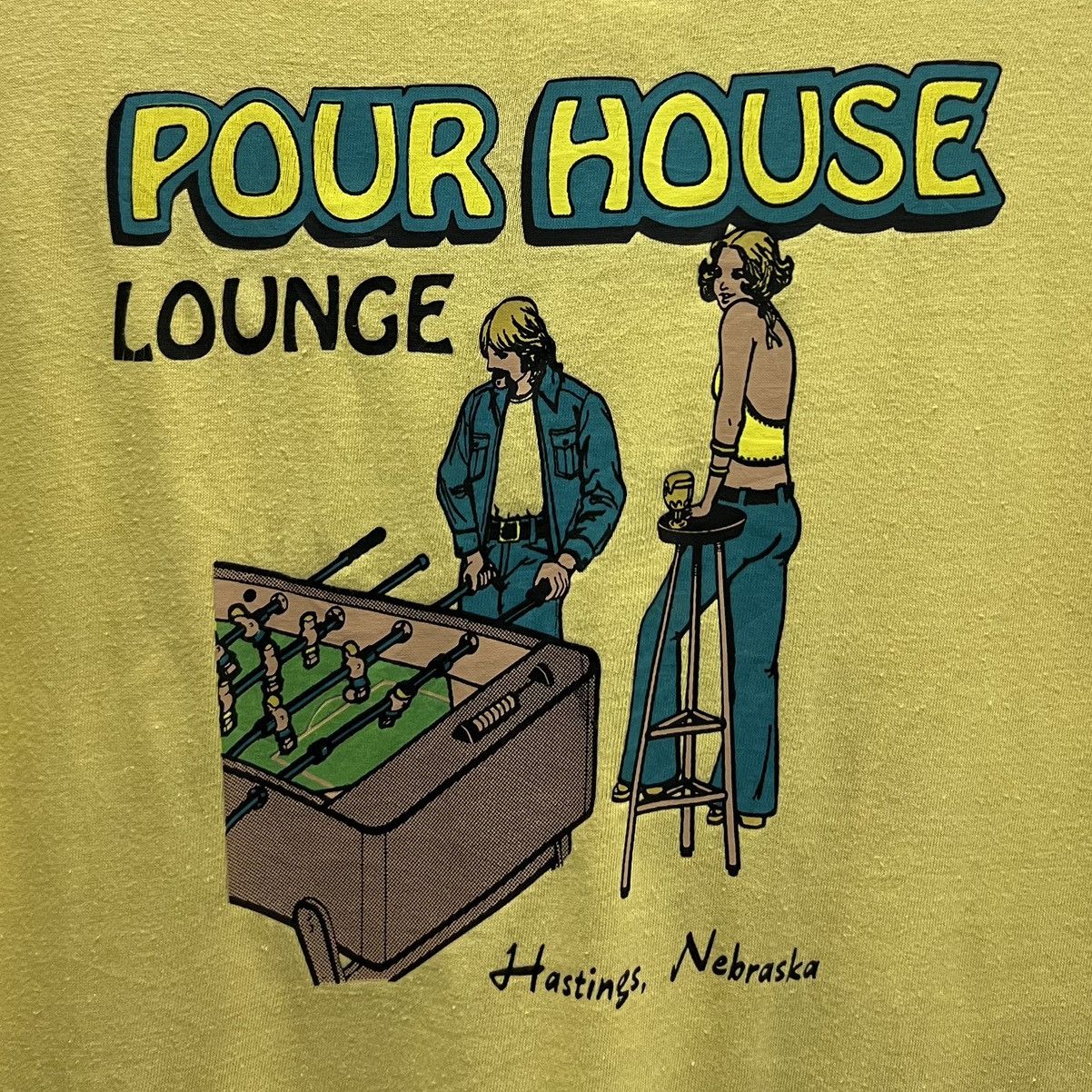 Vintage VINTAGE POUR HOUSE LOUNGE HASTINGS, NEBRASKA TEE SHIRT Size US M / EU 48-50 / 2 - 3 Thumbnail