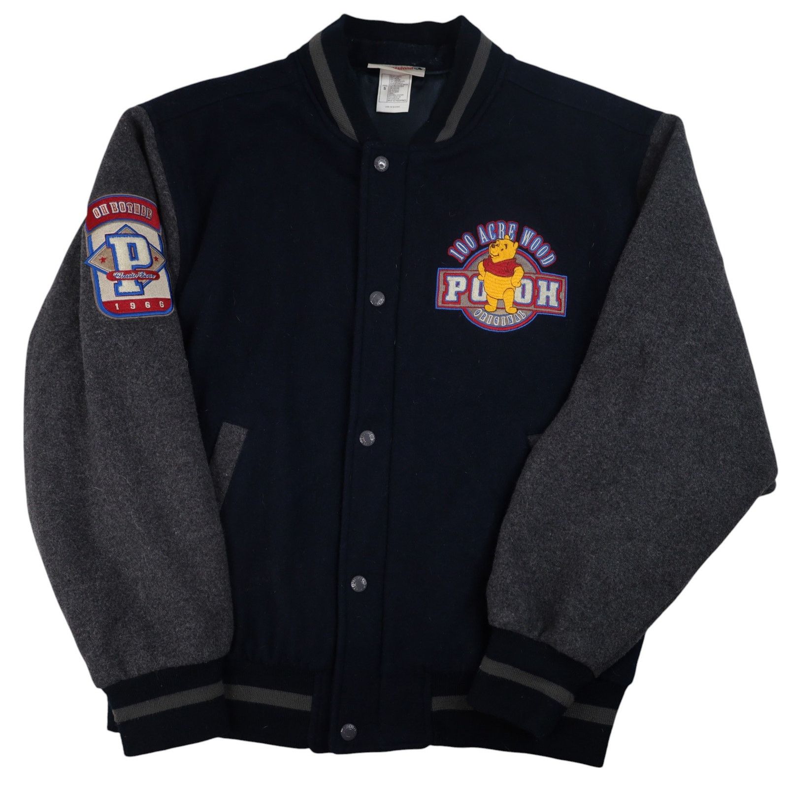 Disney × Vintage Vintage Disney Winnie the Pooh Wool Varsity 