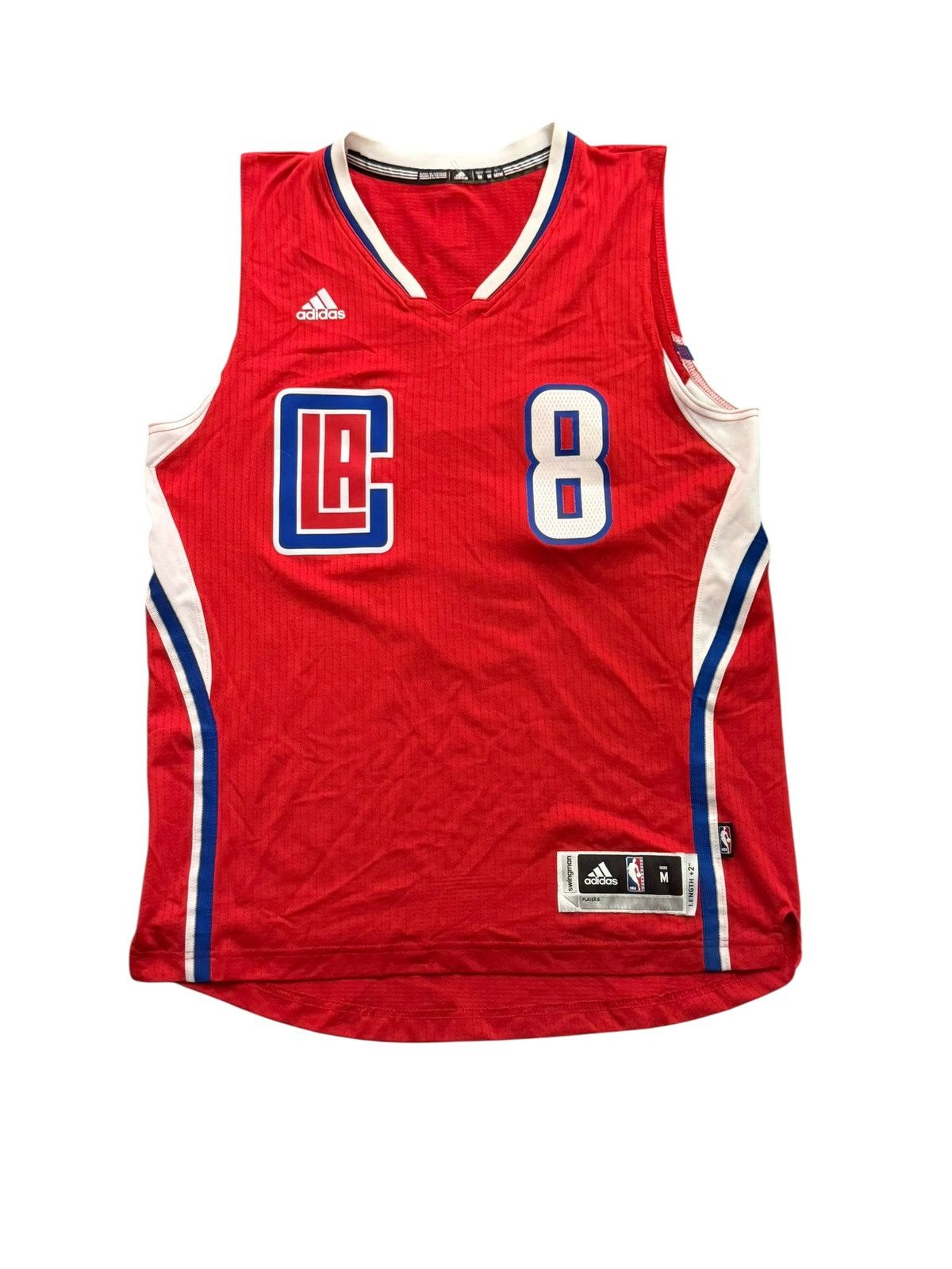 Adidas adidas Los Angeles Clippers #8 Gallinari Red NBA M Jersey Size US M / EU 48-50 / 2 - 1 Thumbnail