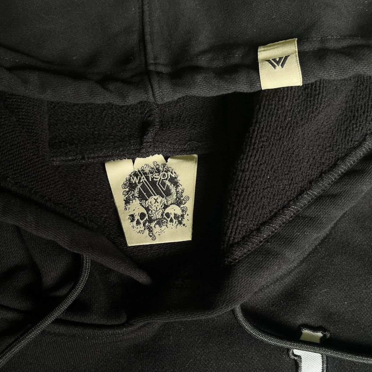Vintage Watson Studios Worldwide Apparel Rebel Born Butterfly Hoodie Size US XL / EU 56 / 4 - 7 Thumbnail