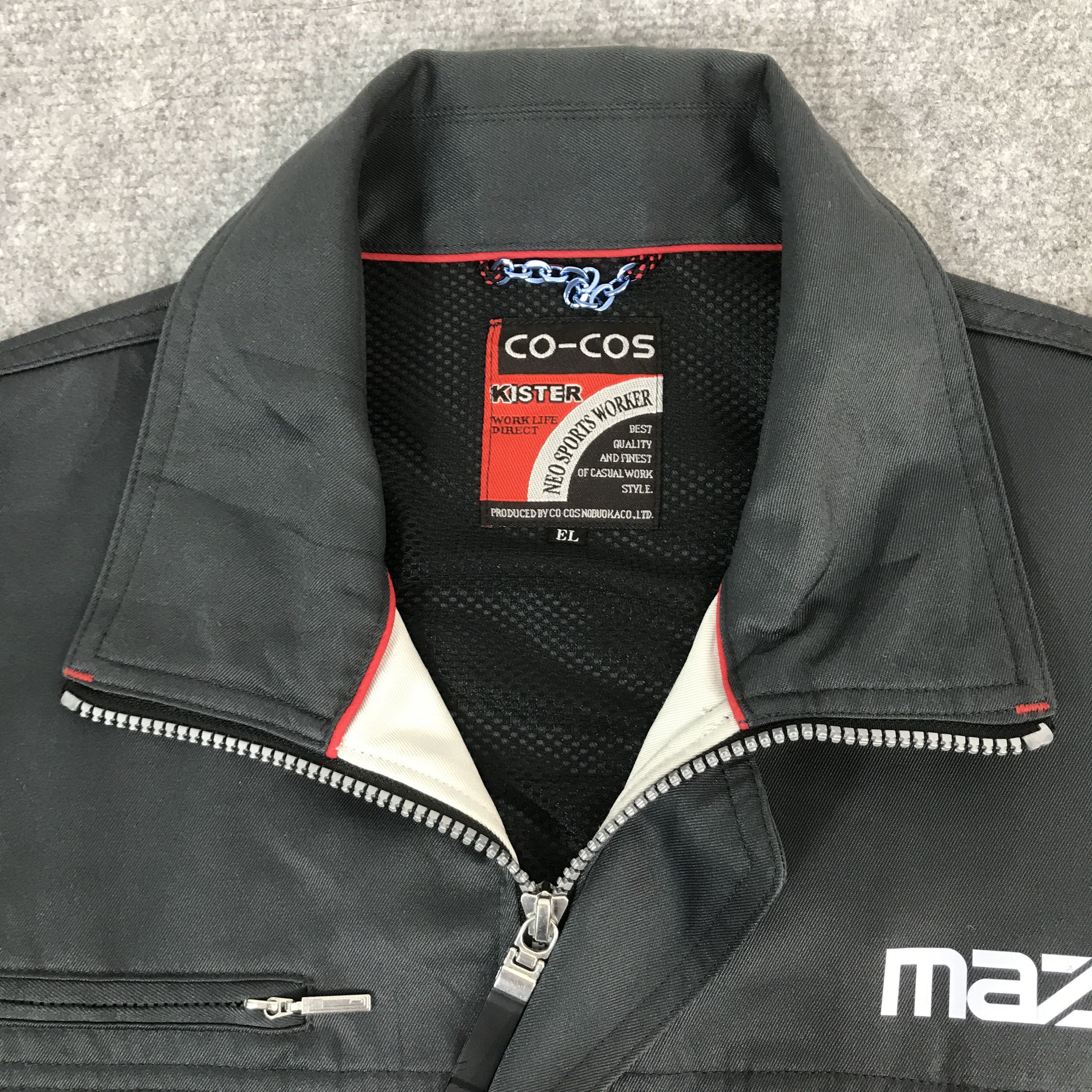 Japanese Brand MAZDA RACING TEAM MOTORSPORT CUSTOM JACKET Size US L / EU 52-54 / 3 - 9 Thumbnail