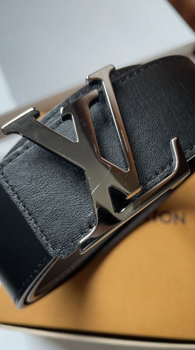 Louis Vuitton Louis Vuitton Initiales Reversible Leather Belt 85cm Size ONE SIZE - 5 Thumbnail
