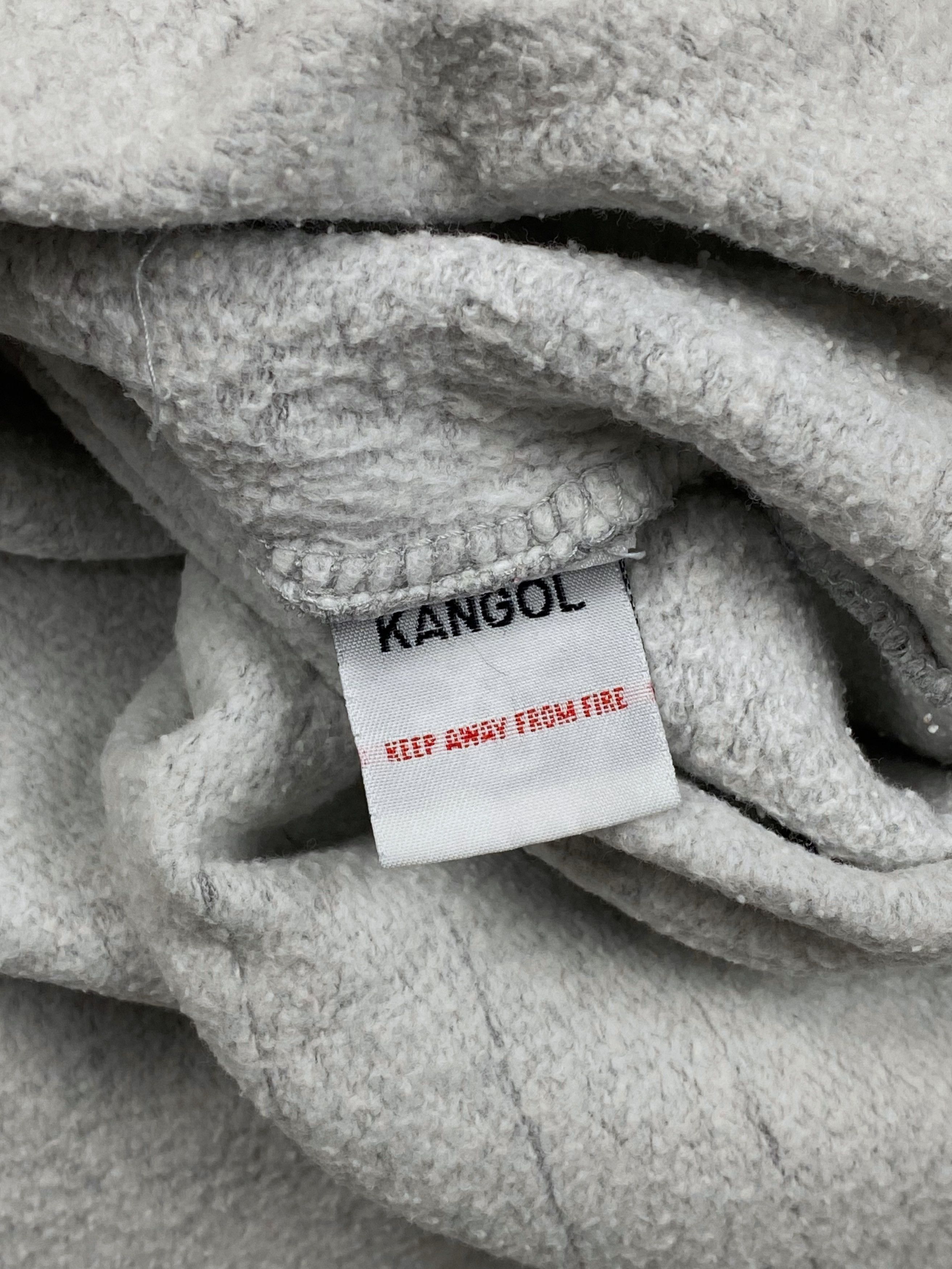 Kangol Vintage KANGOL Grey 1.3 Zip Sweatshirt M750 Size US XXL / EU 58 / 5 - 7 Thumbnail
