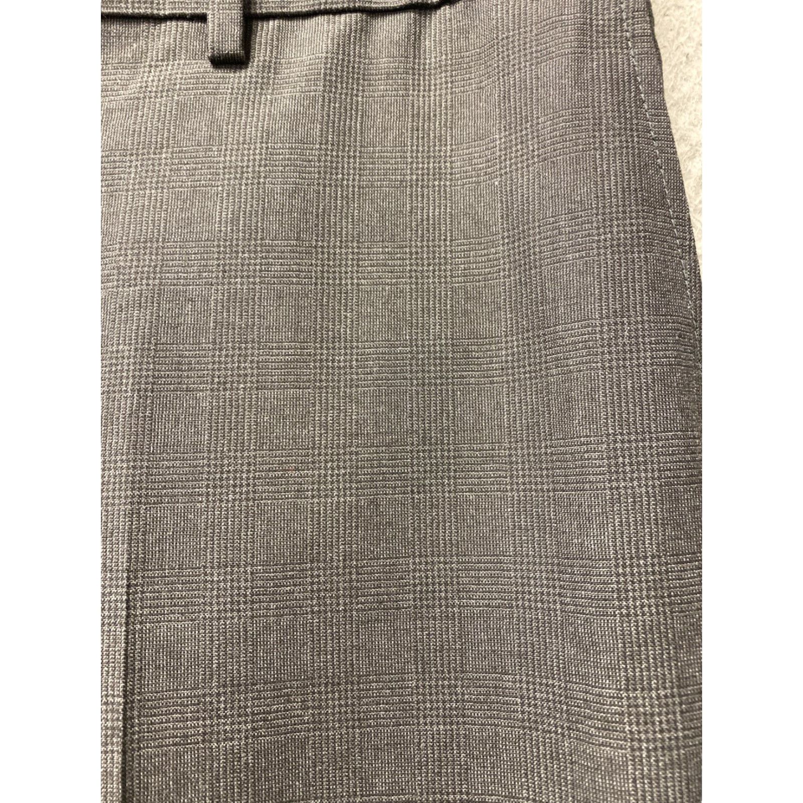 Banana Republic Banana Republic Dress Pants Mens 34x34 Gray Glenn Plaid /0345 Slim Fit Chino Straight Leg Casual Spring Summer Size US 34 / EU 50 - 3 Thumbnail