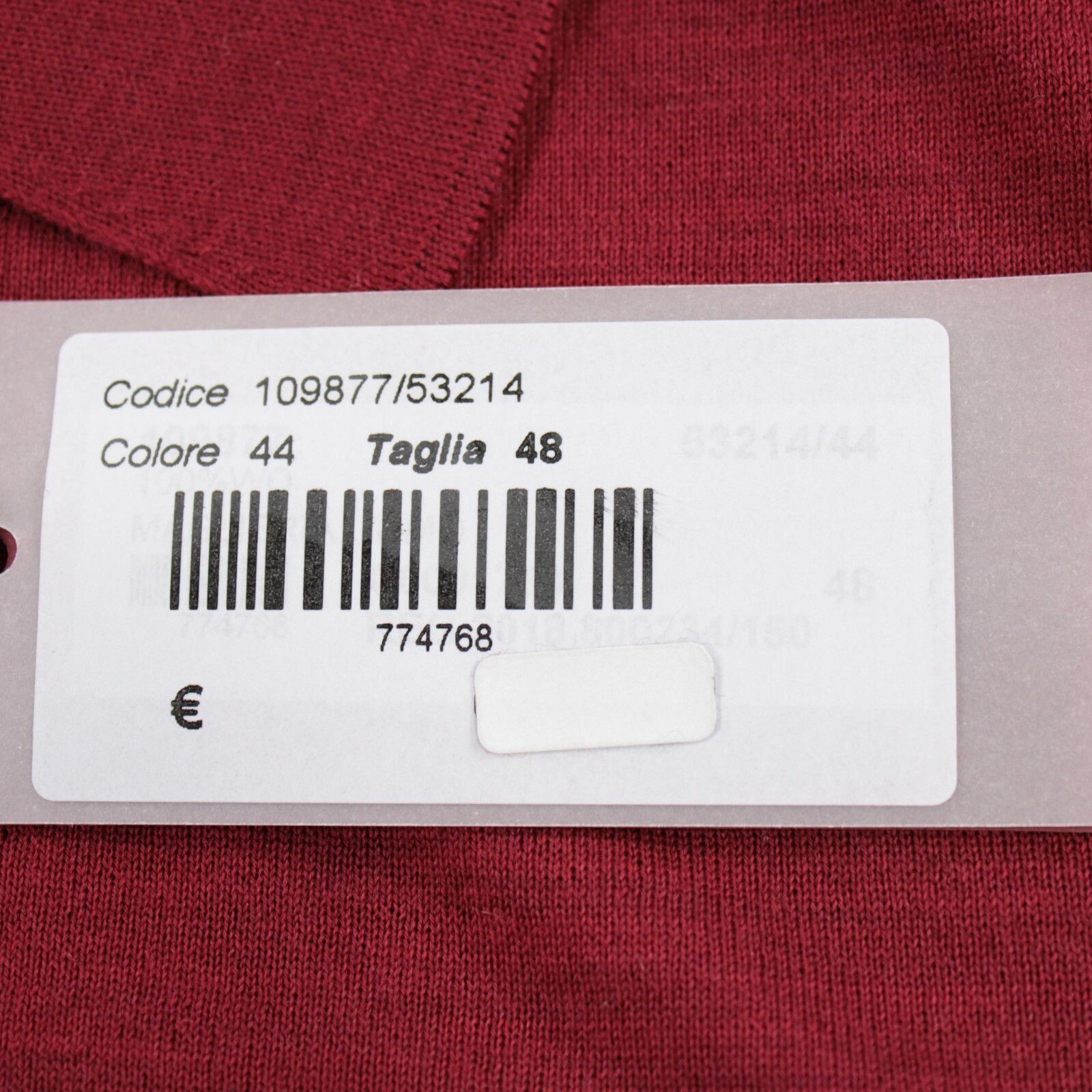 Luciano Barbera Luciano Barbera Sweater Size US S in Red Size US S / EU 44-46 / 1 - 2 Thumbnail