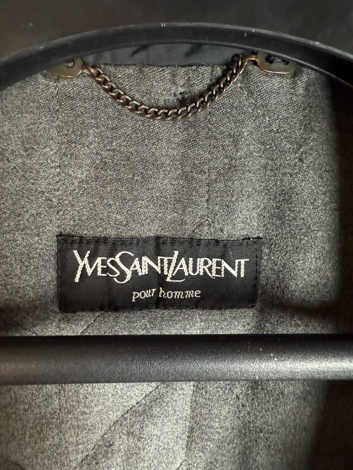 Yves Saint Laurent Winter Black YSL Jacket Parka Warm YSL Parka Size US XL / EU 56 / 4 - 5 Thumbnail