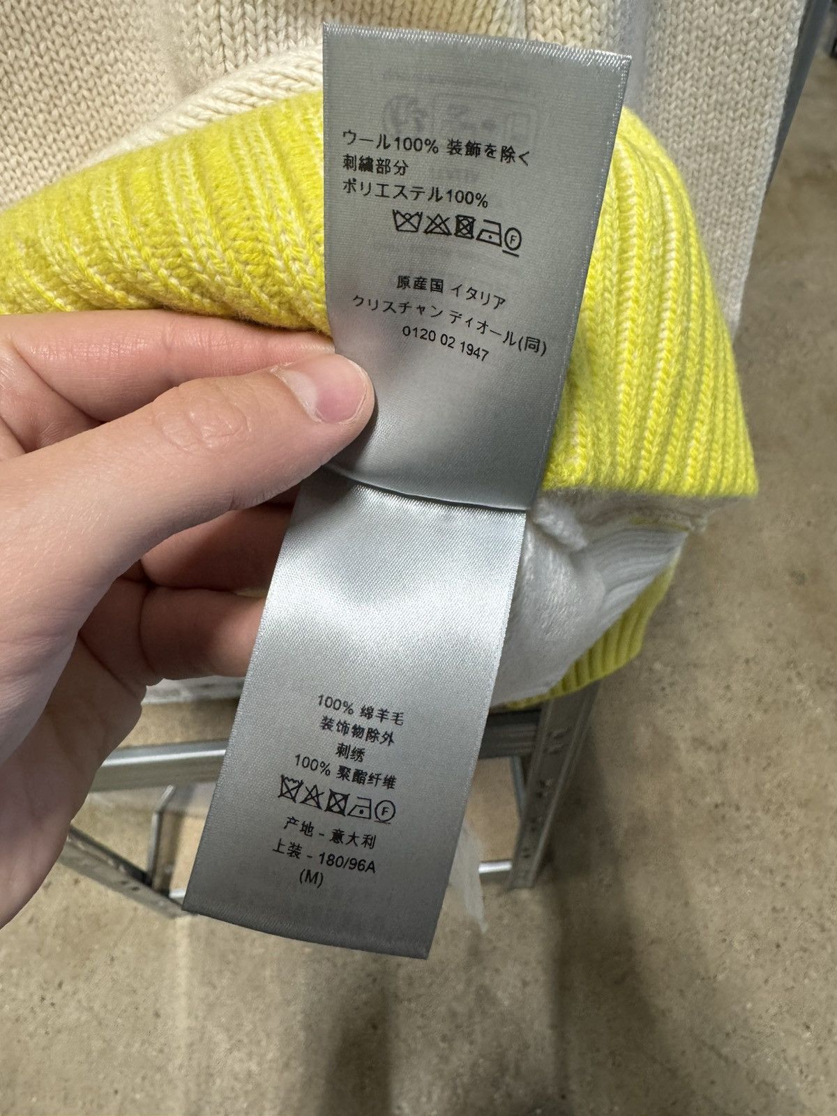 Dior × Kaws Dior X KAWS Embroidery Sweater NEW 2500$ Size US L / EU 52-54 / 3 - 7 Thumbnail