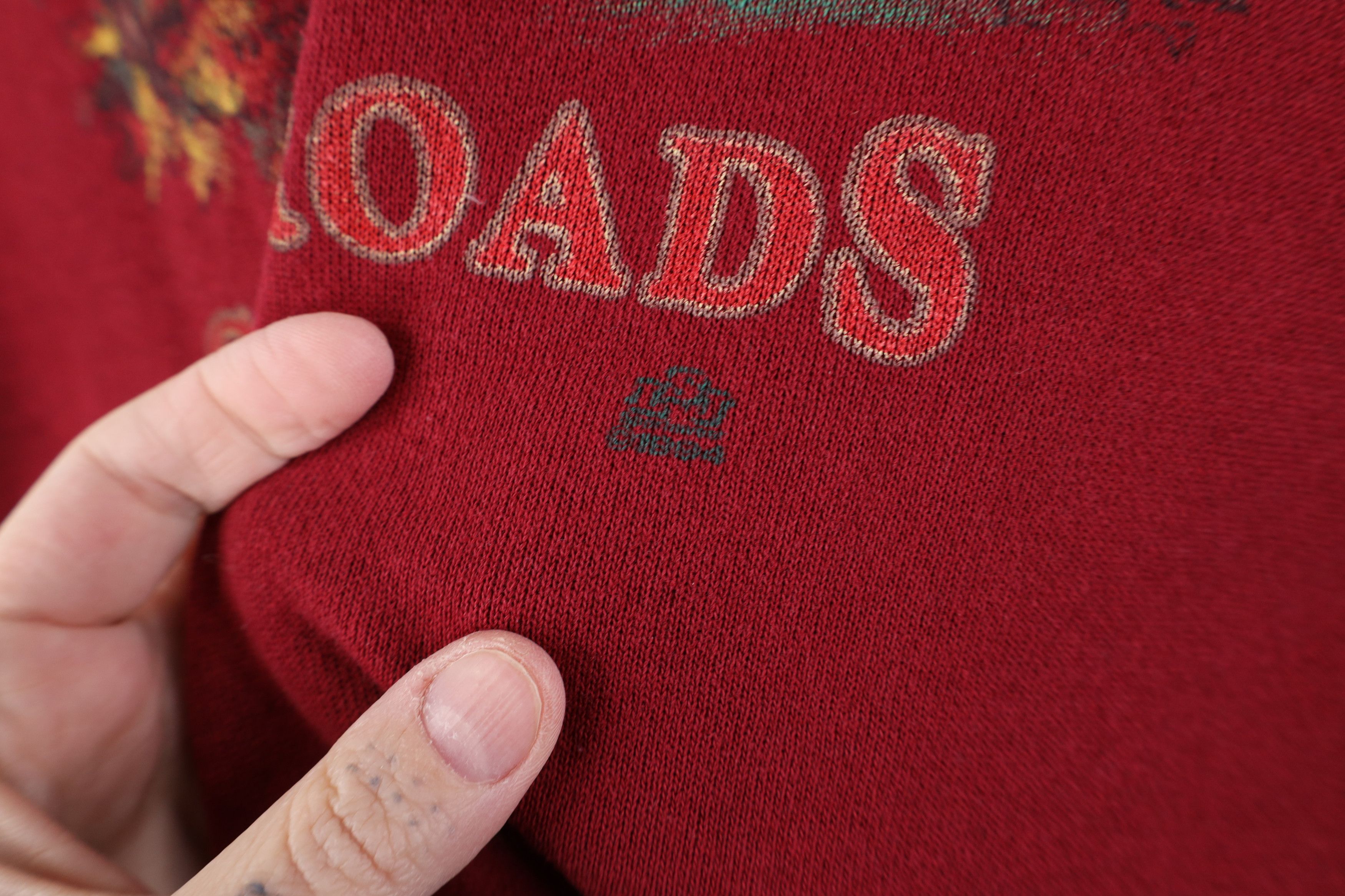 Vintage Vintage 90s Country Roads Farmhouse Collared Sweatshirt USA Size L / US 10 / IT 46 - 5 Thumbnail