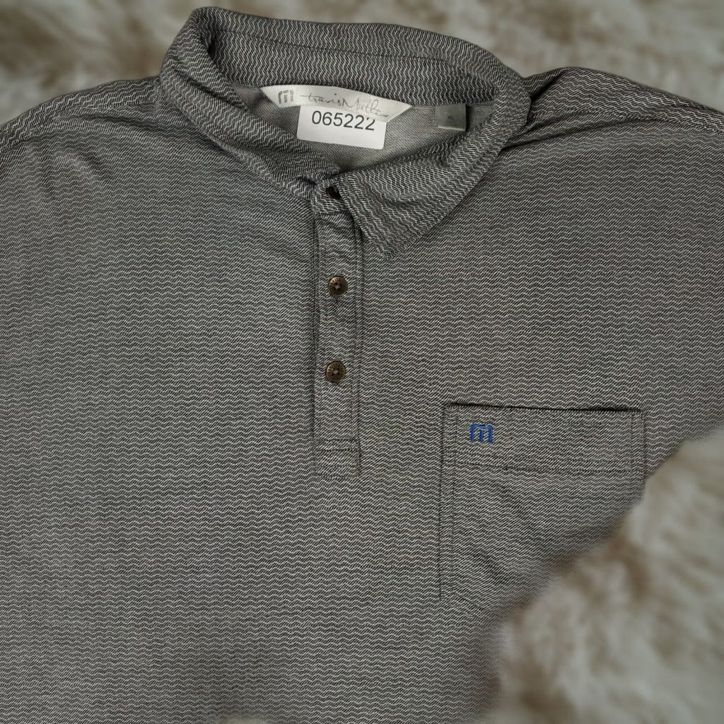 TravisMathew Travis Mathew Polo Shirt Mens Size XL Gray Casual Short Sleeve Polo Shirt Men XL Gray Casual Short Sleeve Travis Mathew Size US XL / EU 56 / 4 - 1 Thumbnail