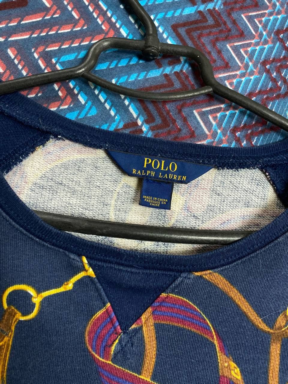 Polo Ralph Lauren Y2K streetwear Vintage Sweaters print Polo Ralph Lauren Size L / US 10 / IT 46 - 2 Thumbnail