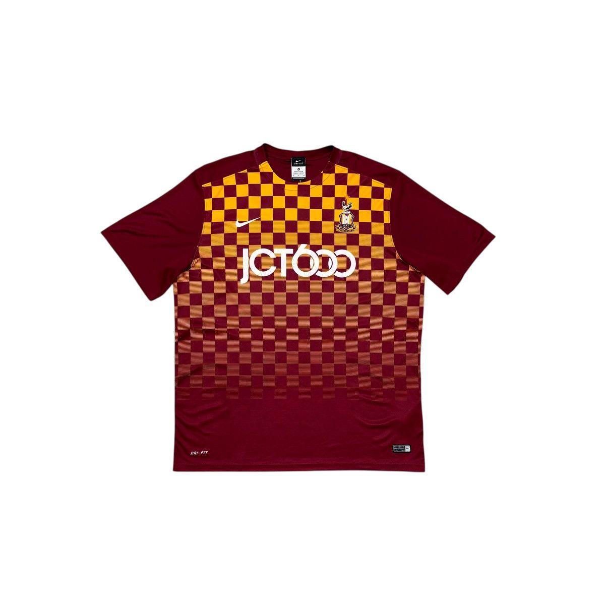Nike Nike Bradford City 2015/2016 Home Soccer Jersey Men Size XL Size US XL / EU 56 / 4 - 1 Thumbnail