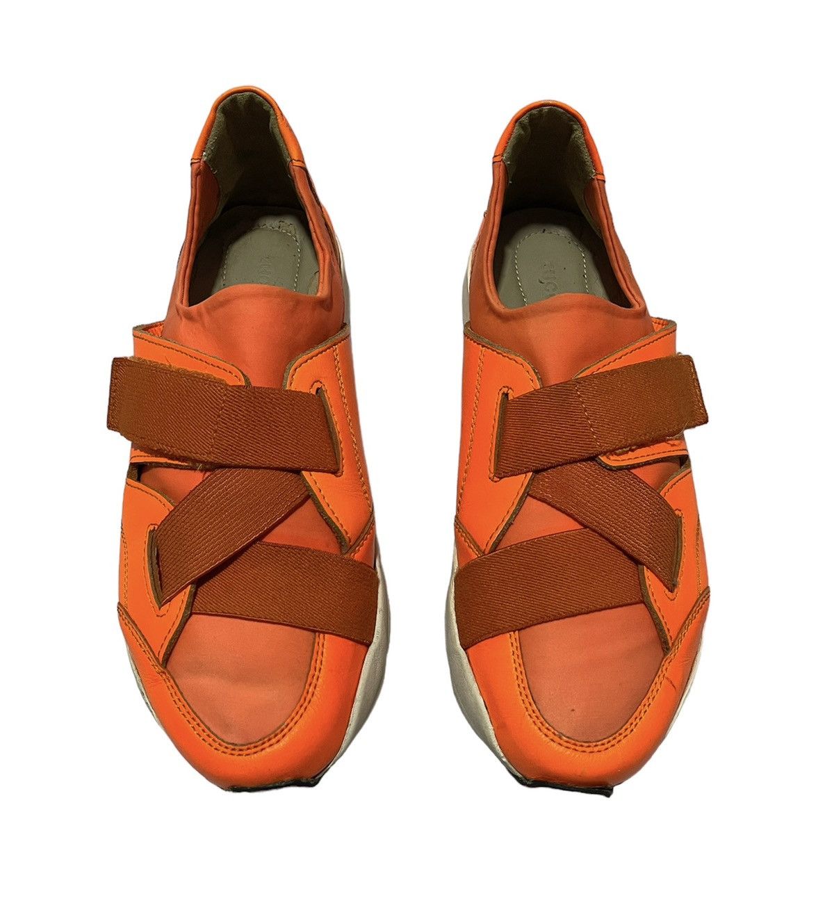 image of Very Zucca Orange Sneakers Shoes, Men's (Size 7)