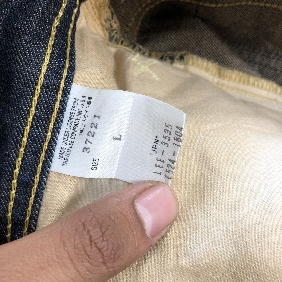 If Six Was Nine × Le Grande Bleu (L.G.B.) × Lee 1990s LEE Faded Bootcut Flared Jeans Size US 37 - 10 Thumbnail