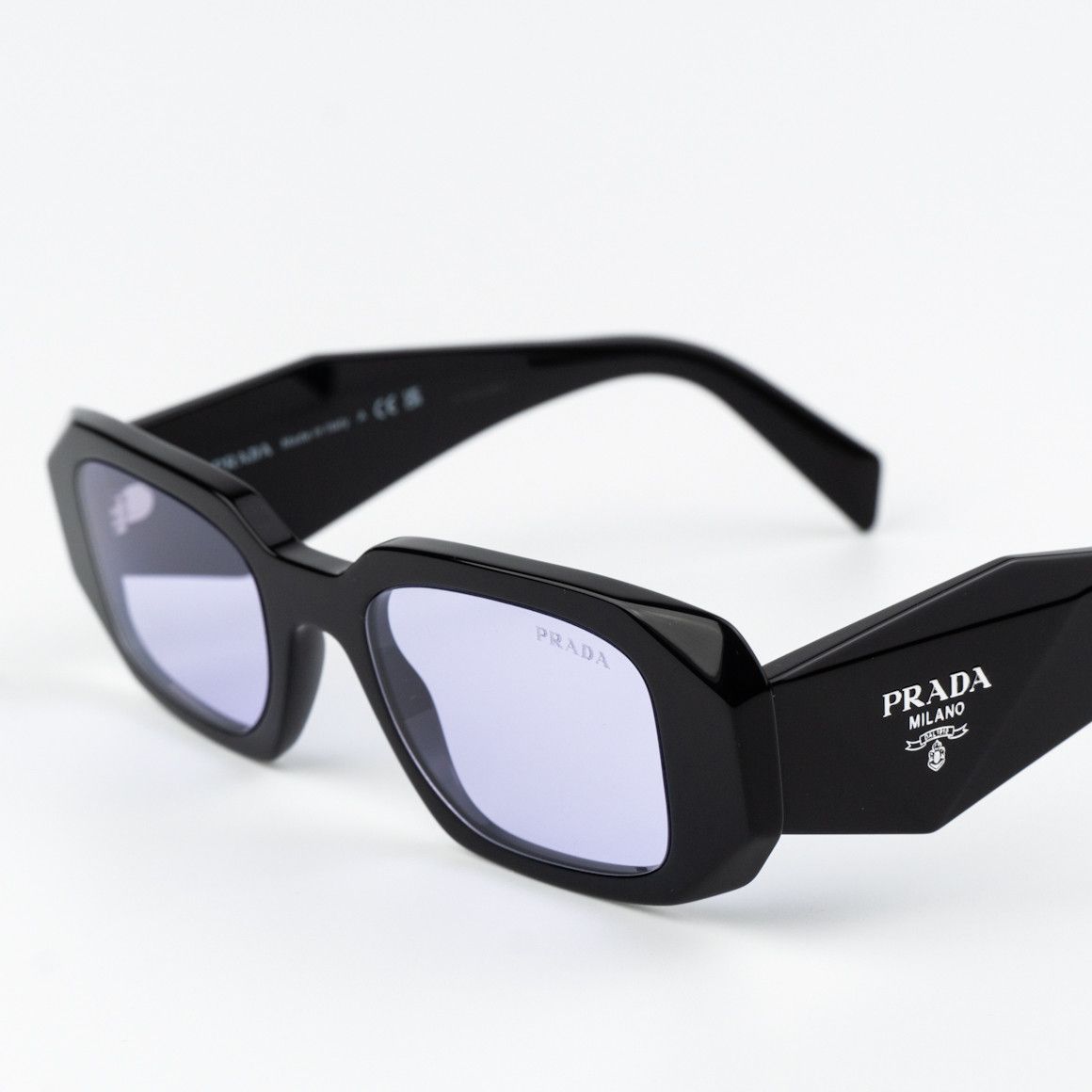 Prada NEW Prada PR17WS 16K40J Rectangle Unisex Sunglasses Size ONE SIZE - 5 Thumbnail