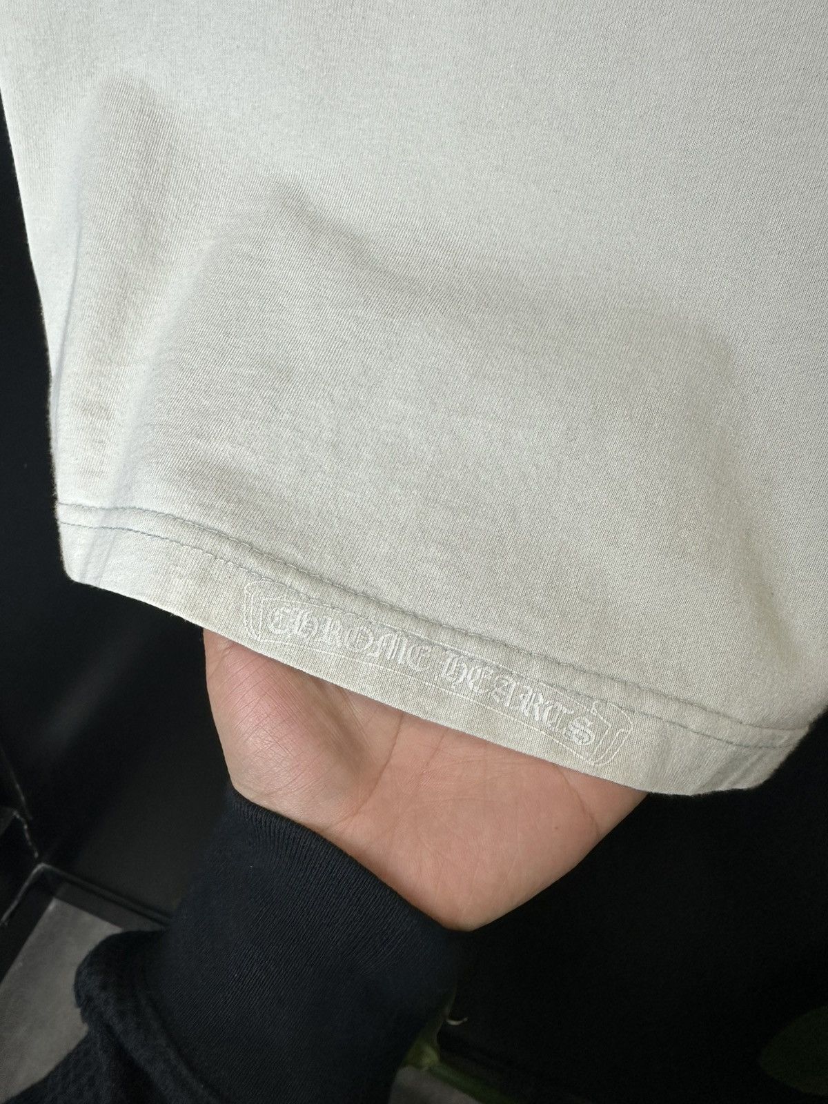 Chrome Hearts Vintage Chrome Hearts Back Scroll Pocket Tee Size US S / EU 44-46 / 1 - 6 Thumbnail