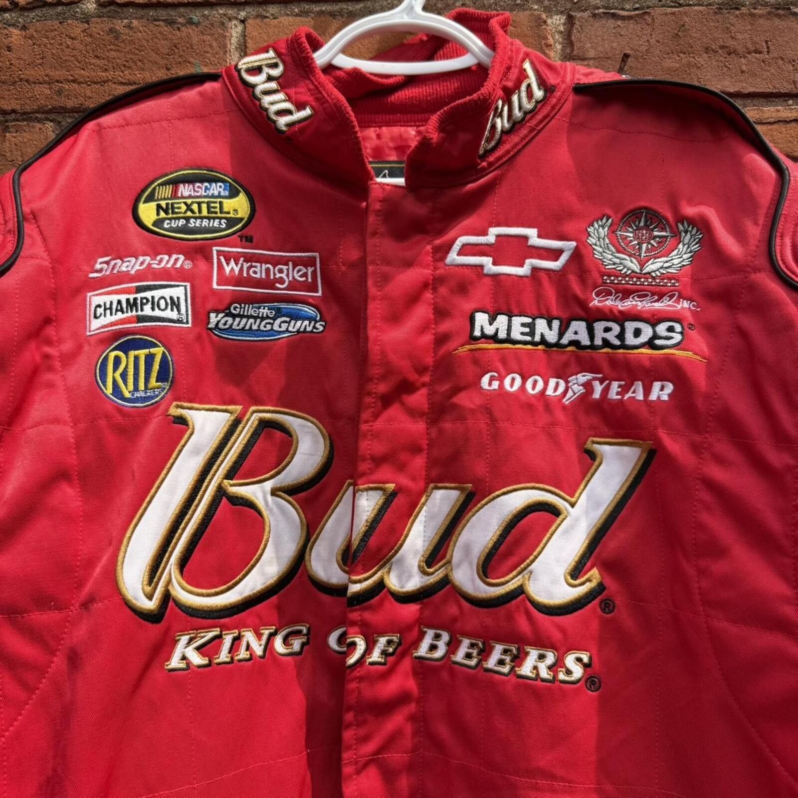 Chase Authentics vintage Budweiser king of beers chase authentics jacket 00s Size US L / EU 52-54 / 3 - 5 Thumbnail