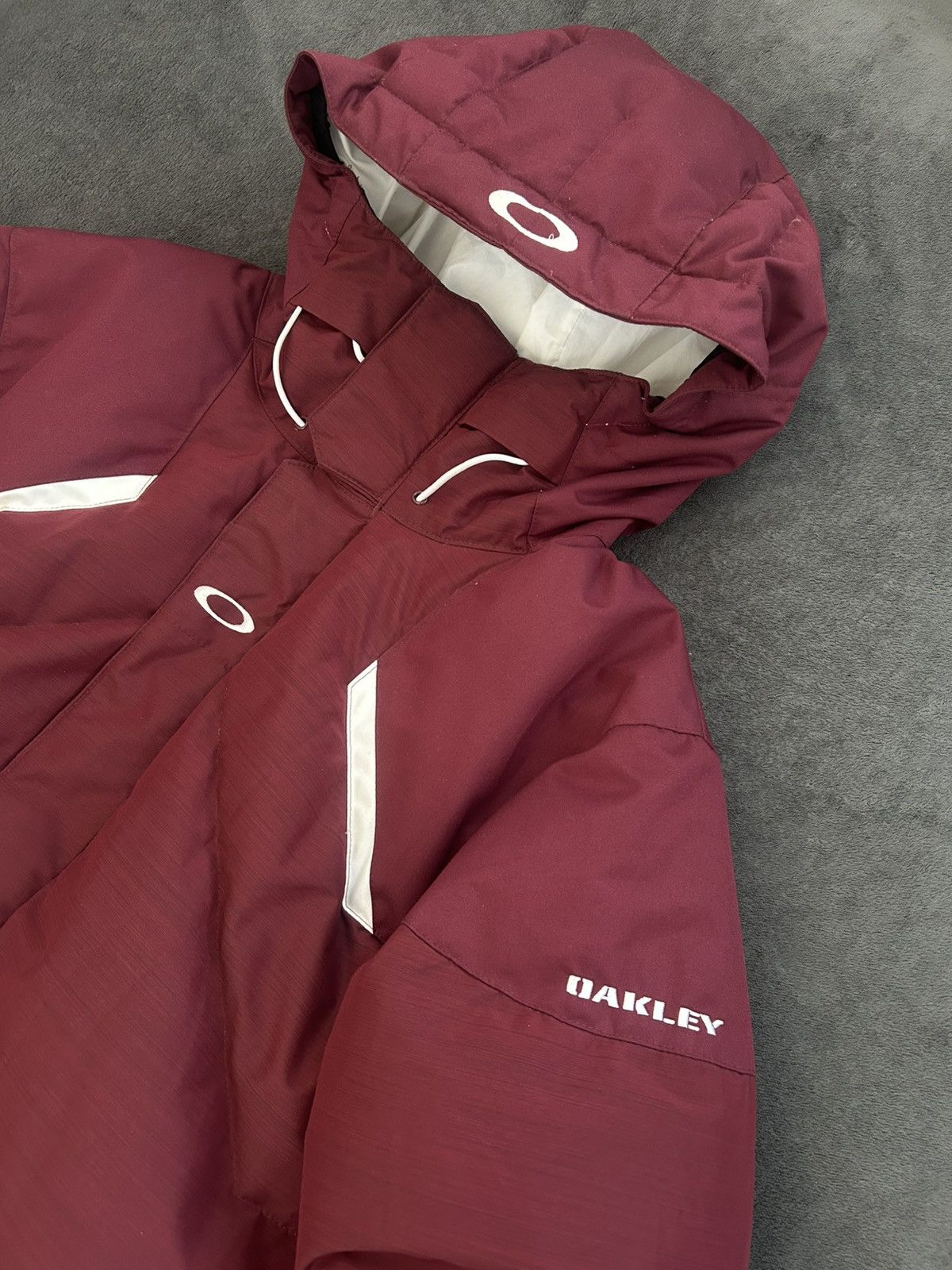 Oakley Vintage Oakley Down Puffer Jacket Size US M / EU 48-50 / 2 - 2 Thumbnail