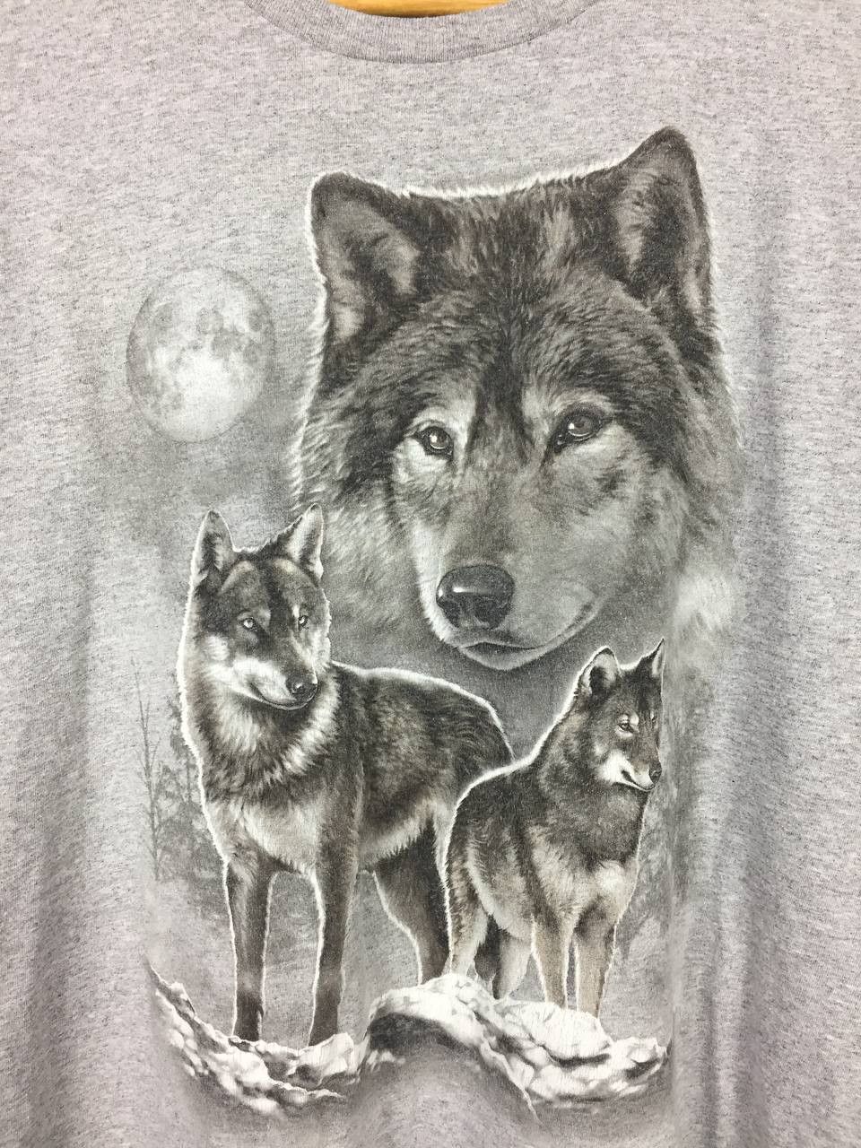 ODM × Vintage ODM The Mountain Wolf Wildlife Nature Graphic Tee Size US XXL / EU 58 / 5 - 3 Thumbnail