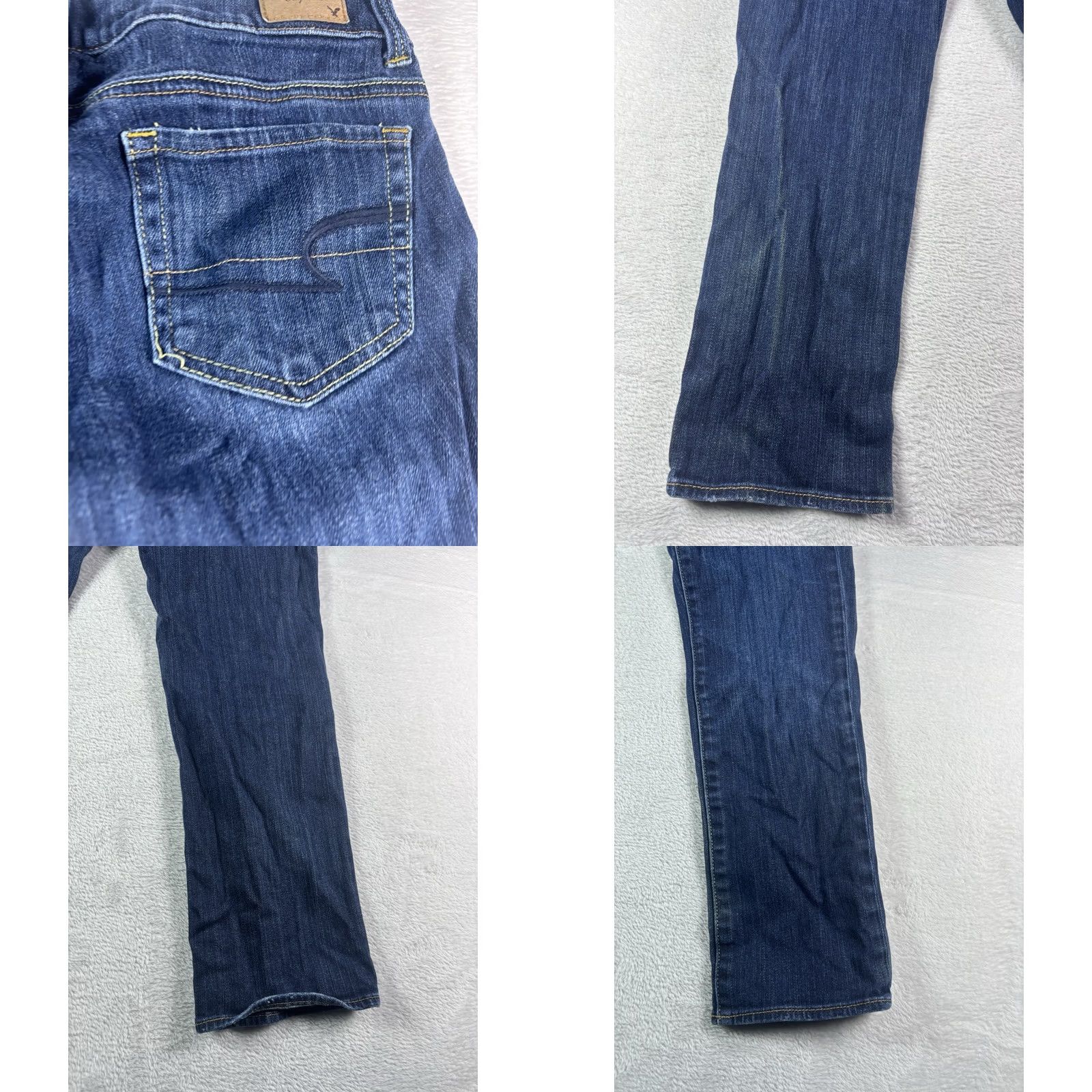 American Eagle Outfitters American Eagle Outfitters Jeans Size 2 Regular Medium Wash Denim 5-Pocket Stretch Straight Women's Size 26" / US 2 / IT 38 - 9 Thumbnail