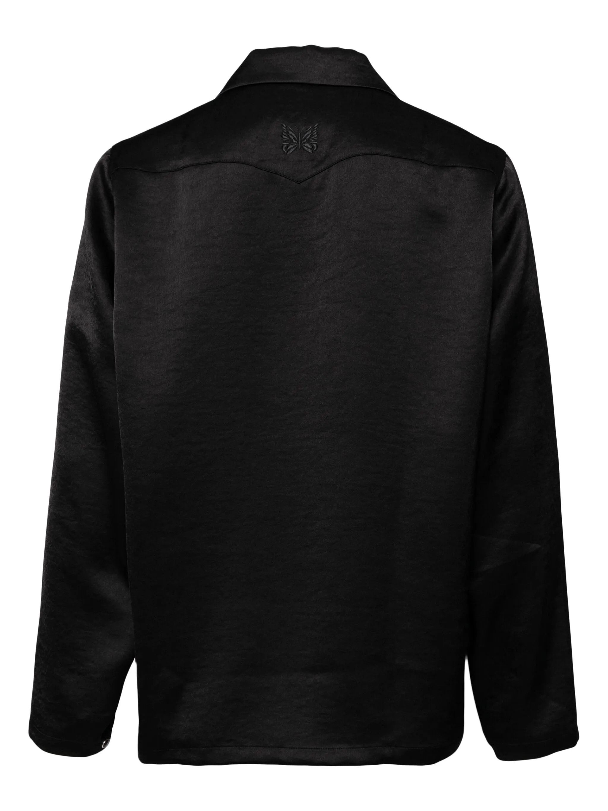 Needles o1y0225 Solid Color Shirt in Black Size US M / EU 48-50 / 2 - 2 Thumbnail
