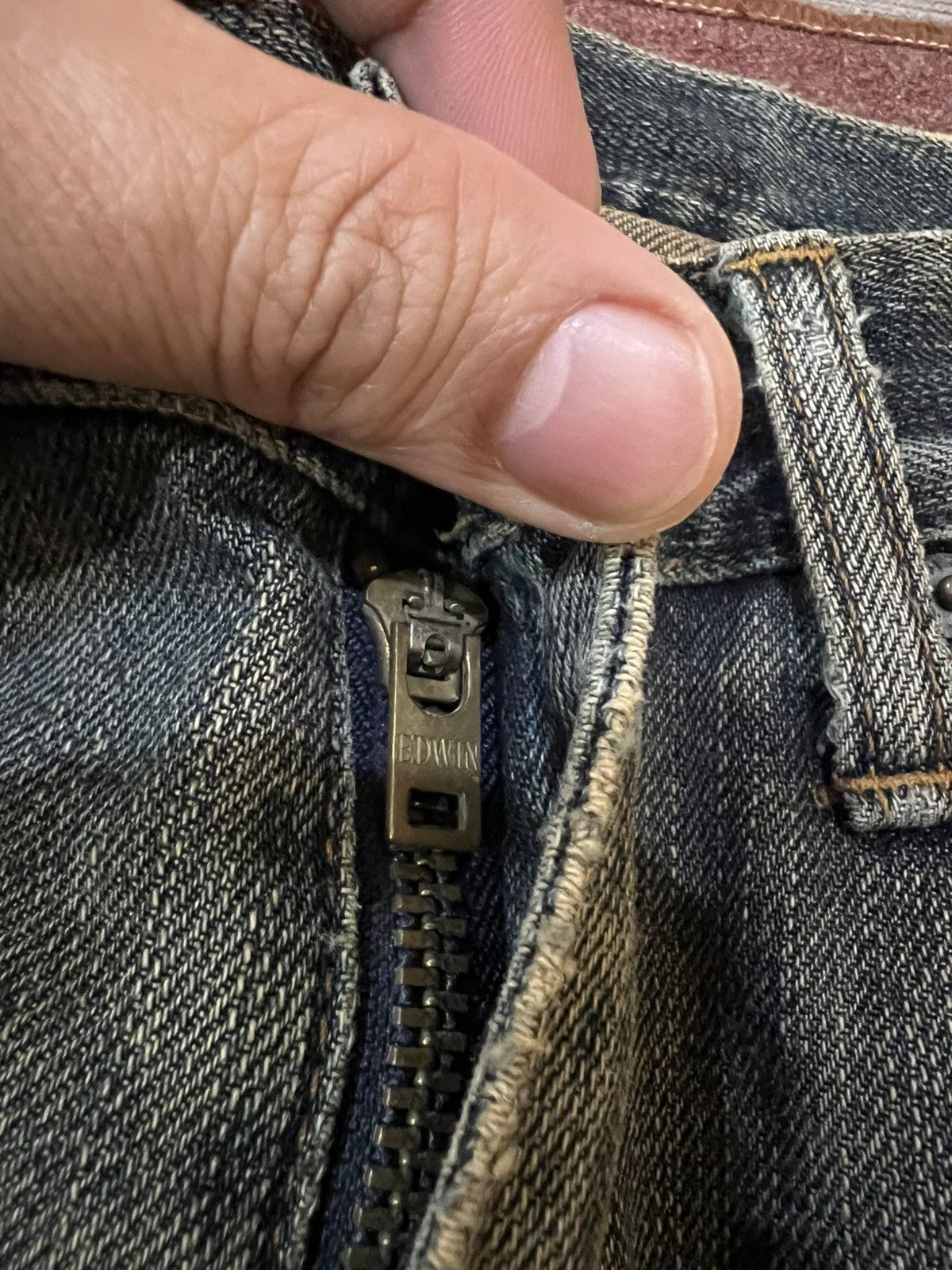 Edwin Vintage Edwin Distressed Jean Size US 28 / EU 44 - 21 Thumbnail