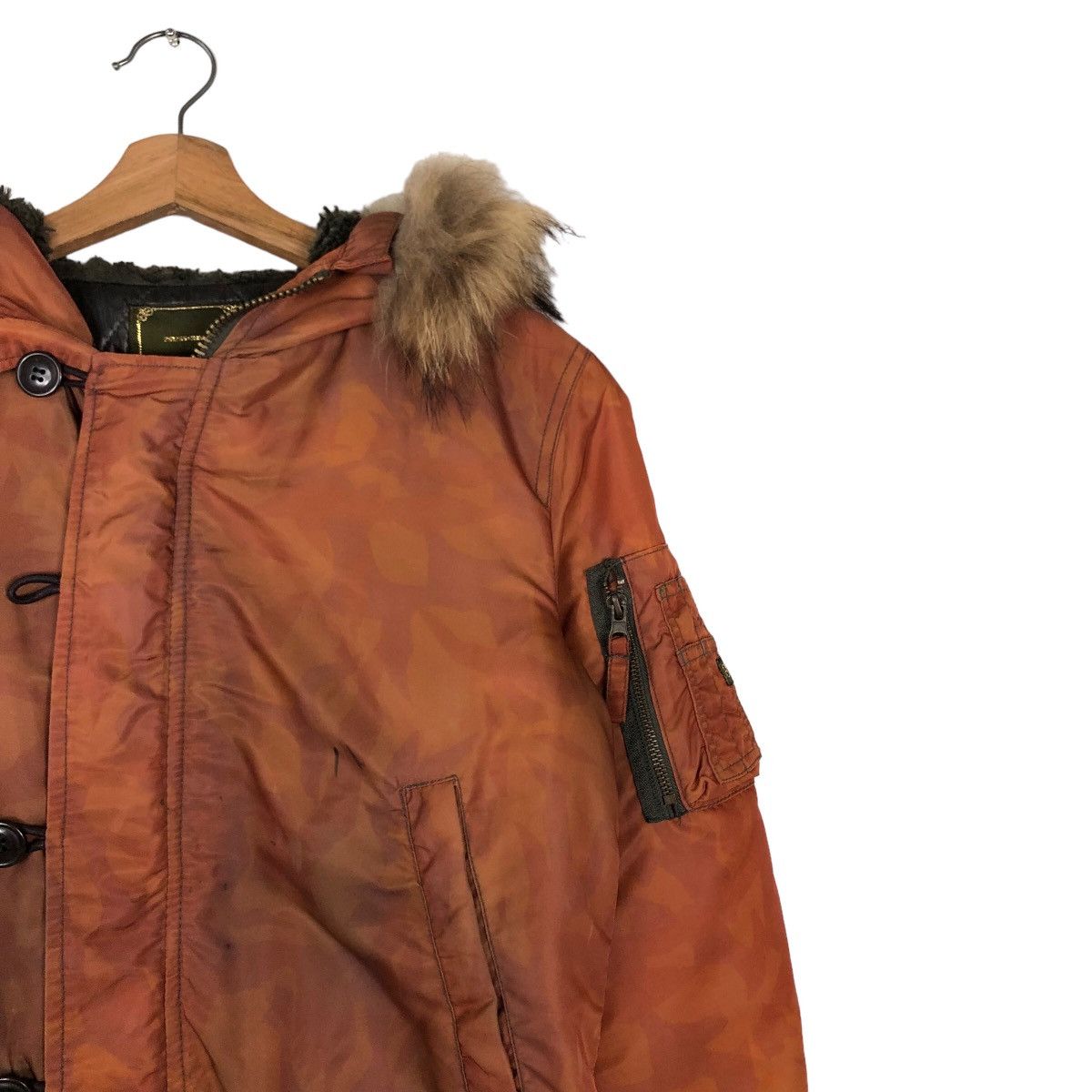 If Six Was Nine 🔥Riot Riot Vtg Bomber Jacket 291295=Homme Mink Fur Hoodie Size US M / EU 48-50 / 2 - 6 Thumbnail