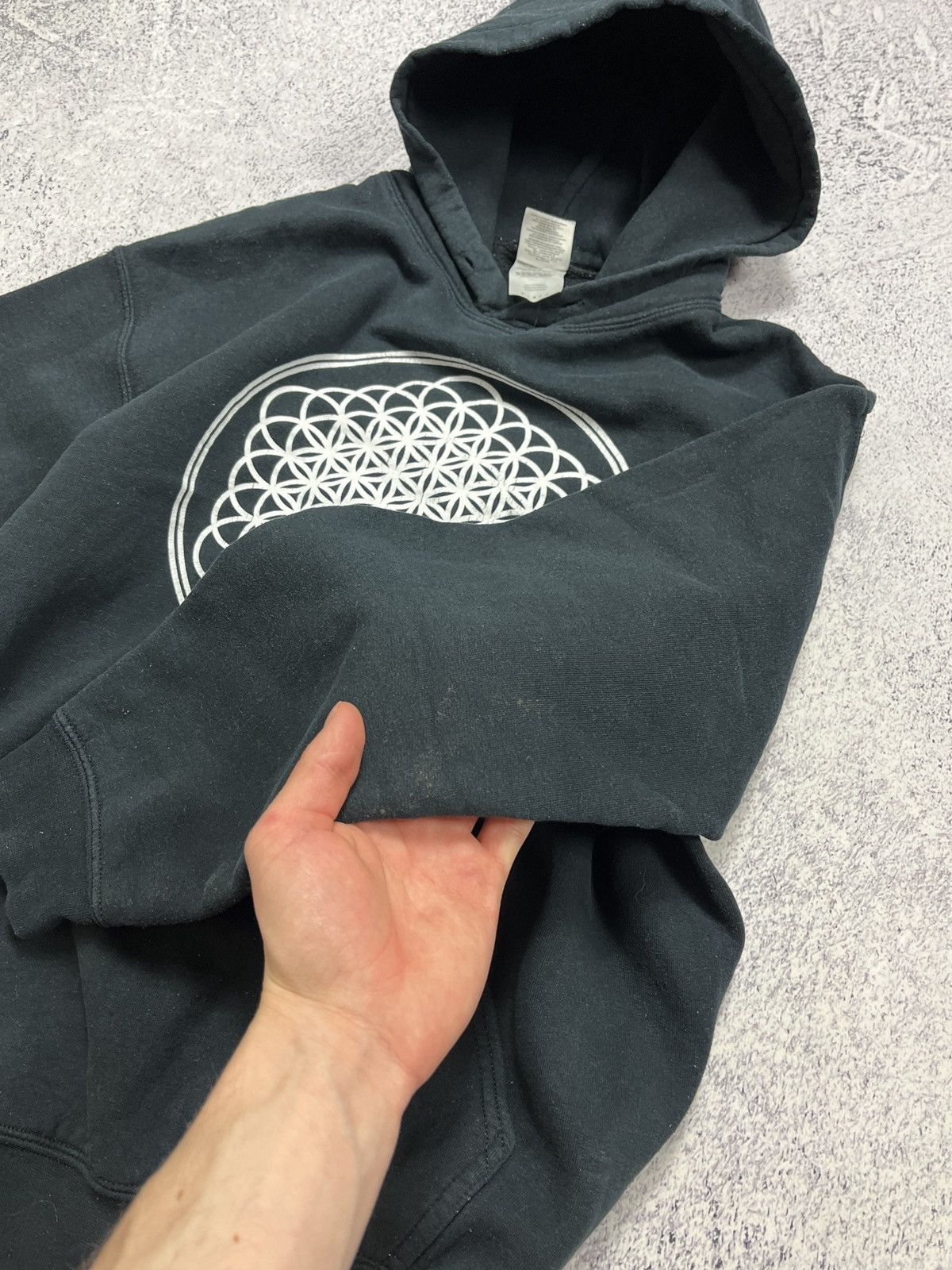Band Tees × Vintage Vintage 00s Bring Me The Horizon Rock Band Hoodie Tour Rare Size US M / EU 48-50 / 2 - 17 Thumbnail