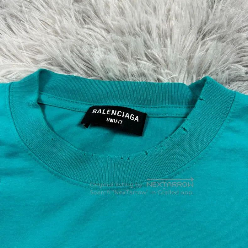 Balenciaga Balenciaga Destruction Short Sleeve Size US S / EU 44-46 / 1 - 2 Thumbnail