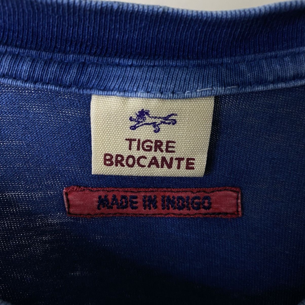 TIGRE BROCANTE Flower Indigo T Shirt Size US M / EU 48-50 / 2 - 3 Thumbnail