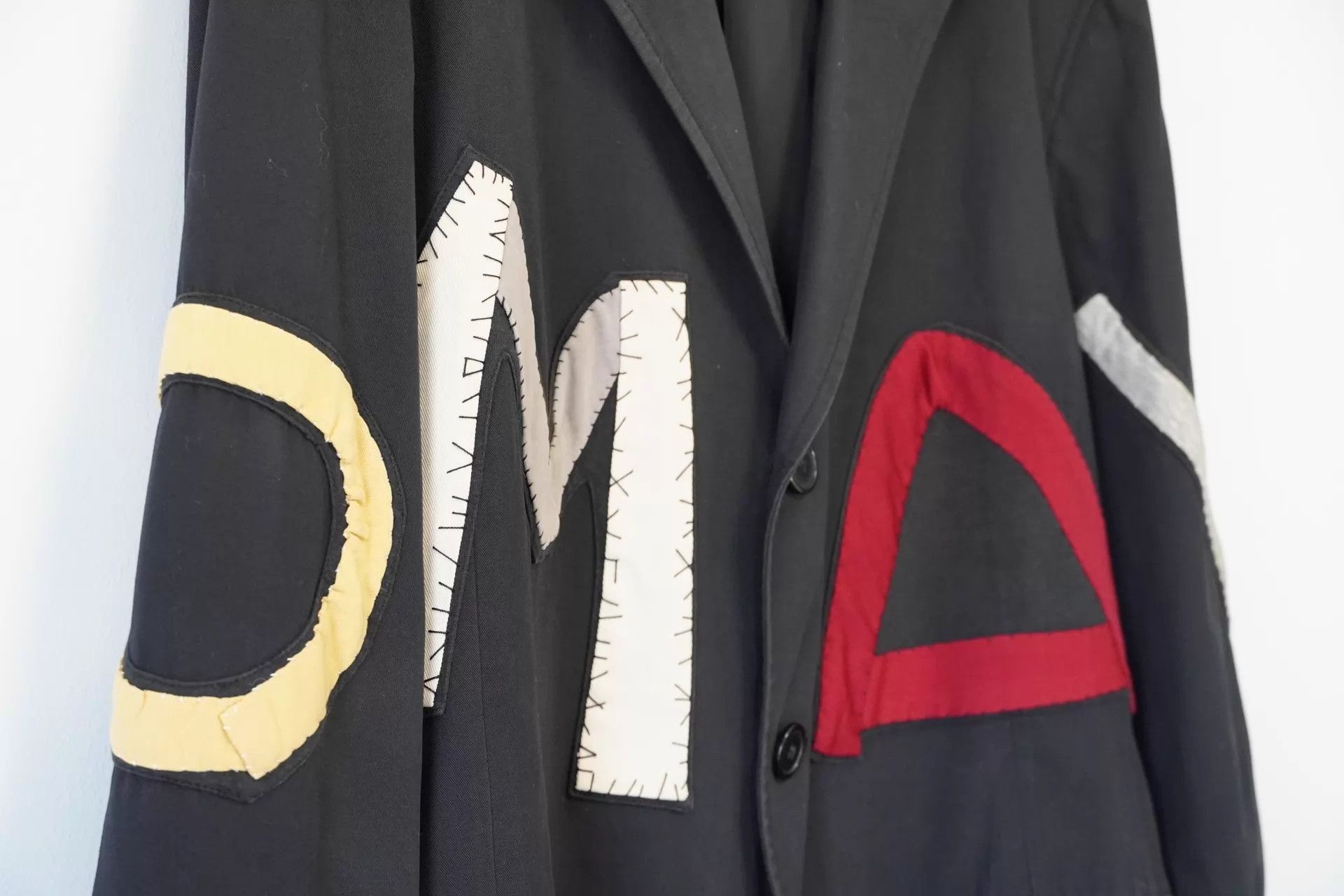 Yohji Yamamoto Yohji Yamamoto 80SS Letter Patch Jacket Size US M / EU 48-50 / 2 - 3 Thumbnail