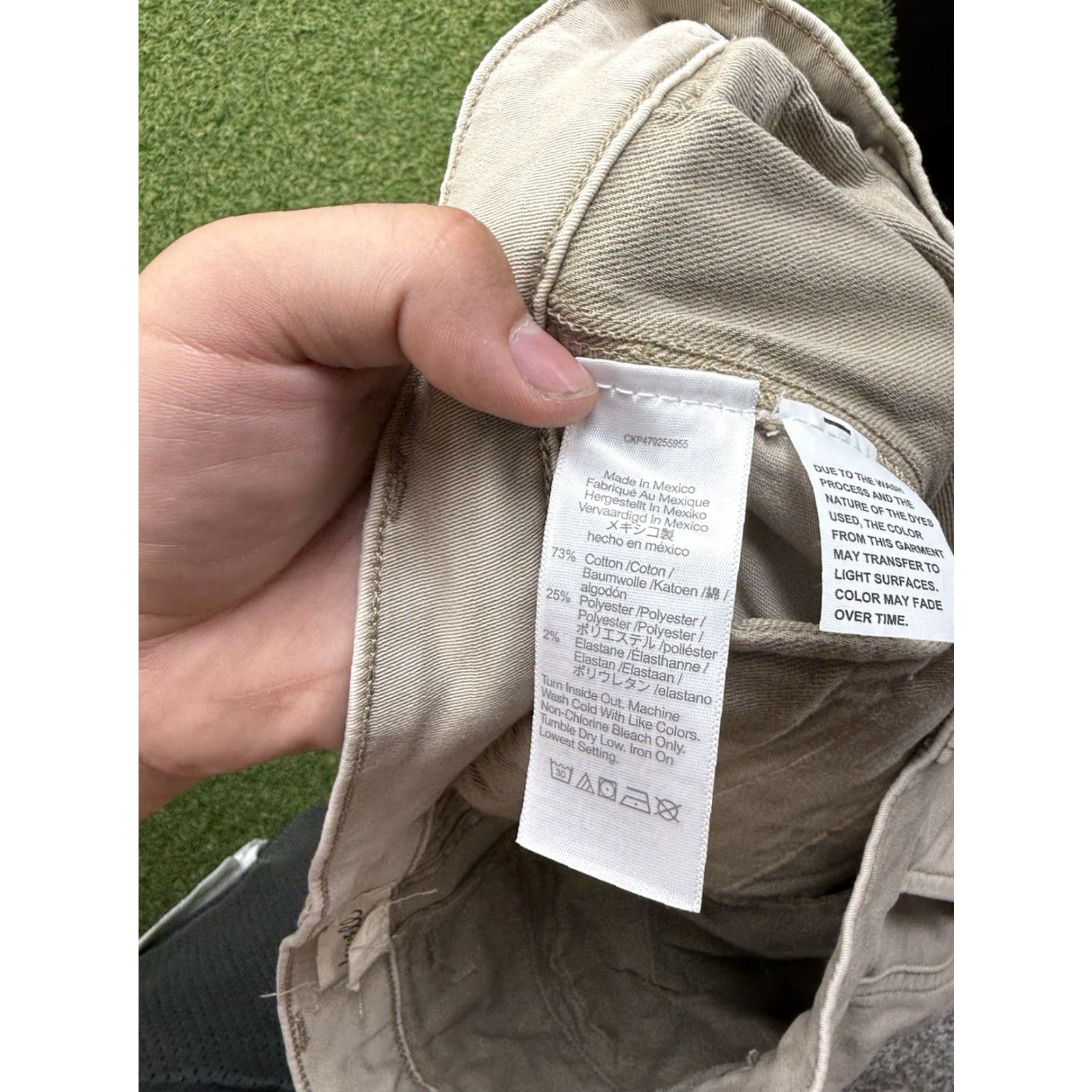 Madewell Madewell Cargo Pants Mens 32x32 Khaki Twill Cargo Casual Skater Preppy Beige y2k Size US 32 / EU 48 - 7 Thumbnail