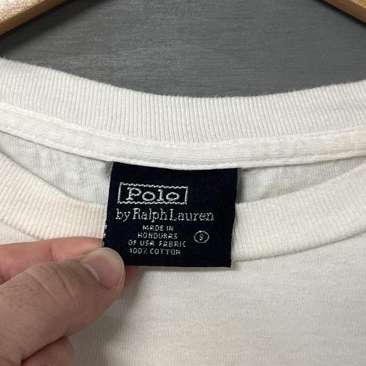 Polo Ralph Lauren Vintage Polo Ralph Lauren Polo Bear 90s White Shirt Small Size US S / EU 44-46 / 1 - 3 Thumbnail