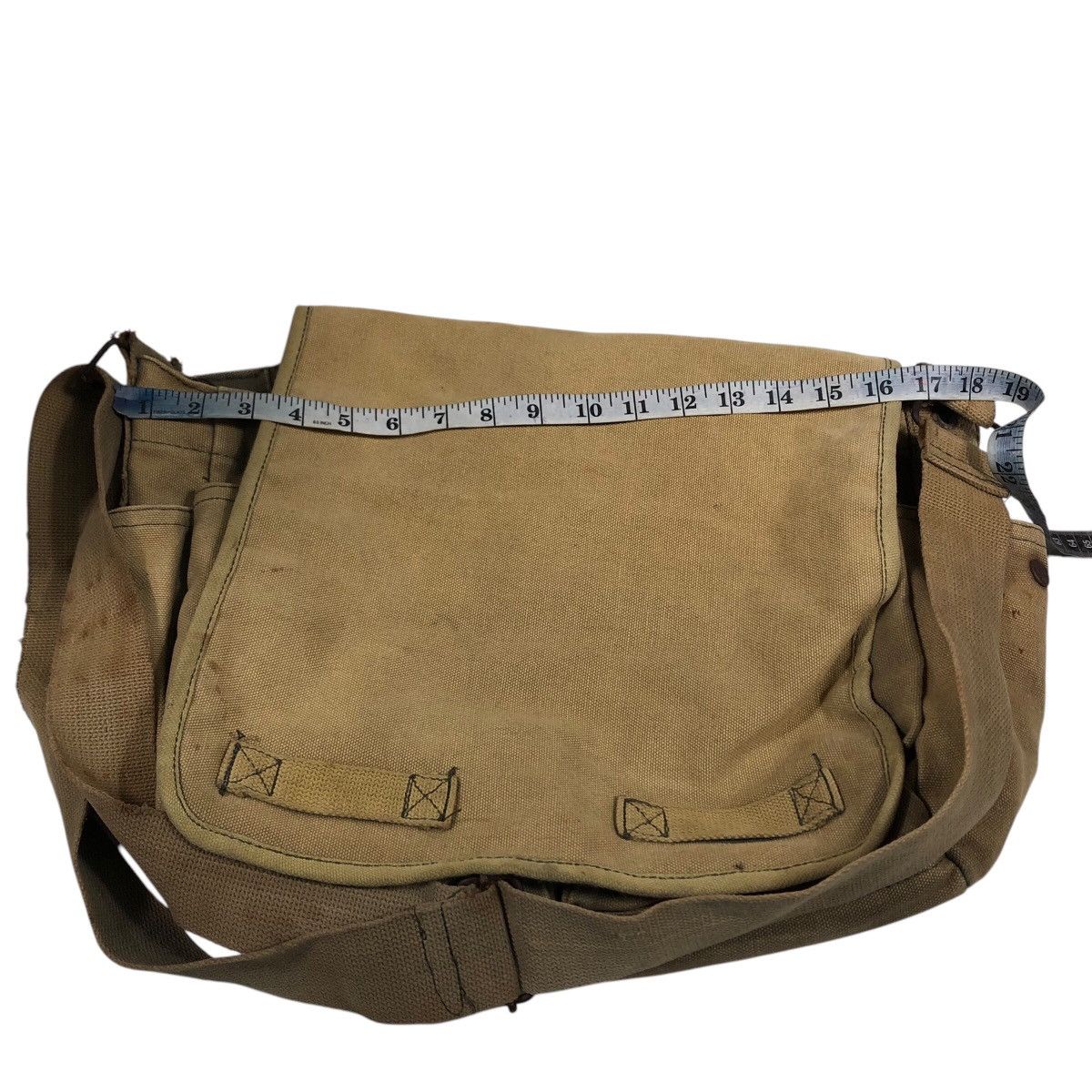 Vintage Vintage Military Worker Sling Bag Duck Canvas Buzz Ricksons Size ONE SIZE - 12 Thumbnail