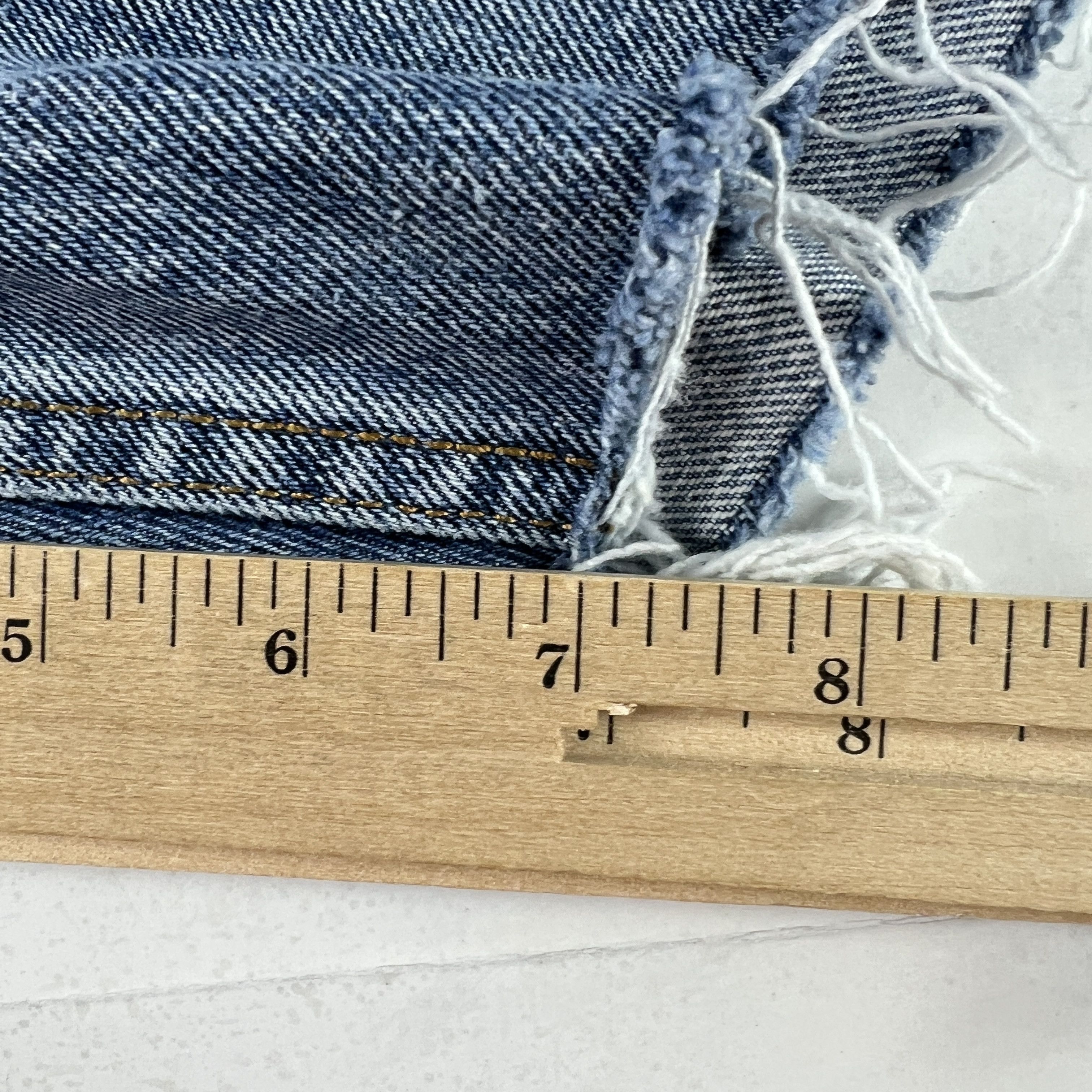 Levi's Levi's Jean Shorts 550 Relaxed Cut Off Cotton Denim Jorts Size US 33 - 14 Thumbnail
