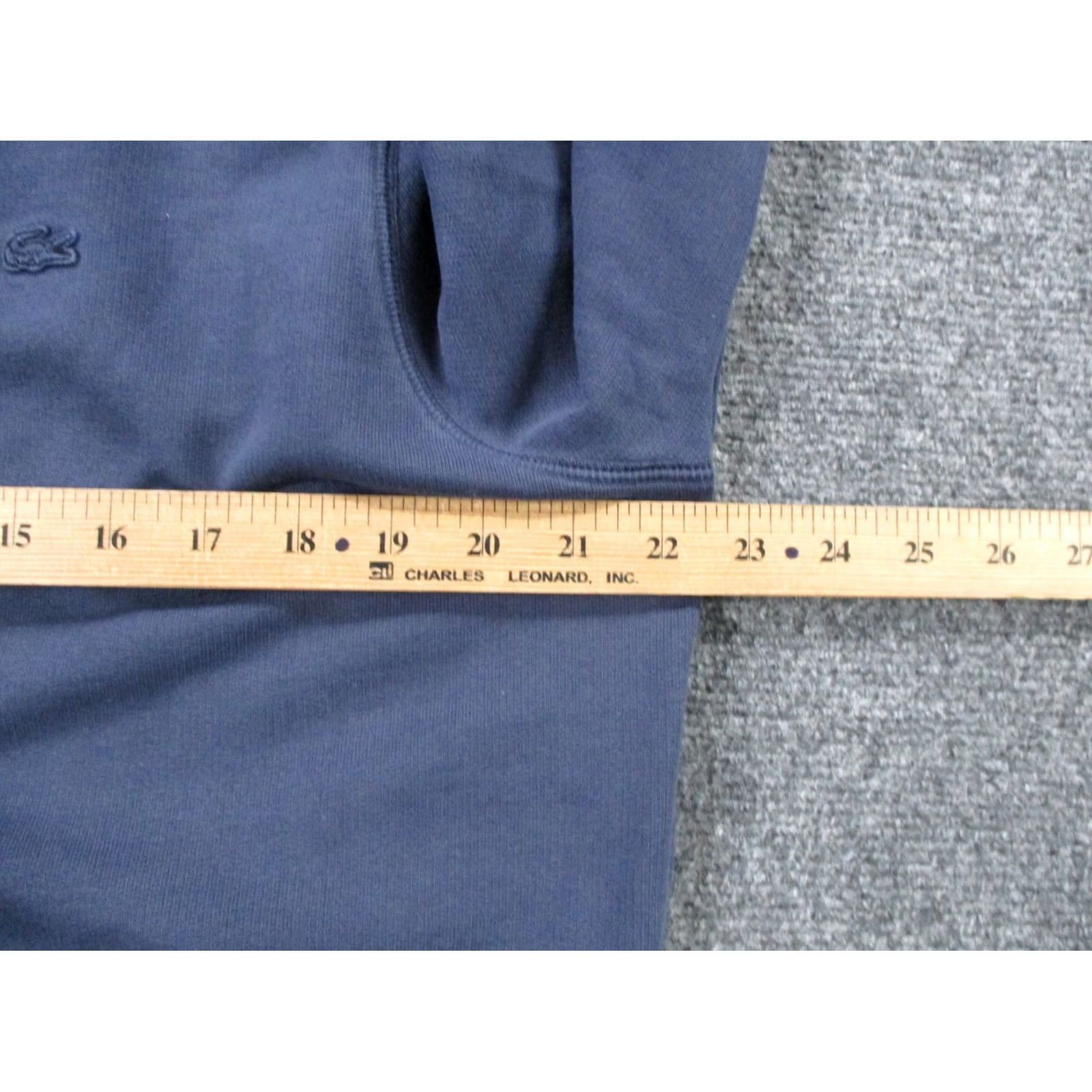 Lacoste Lacoste Jacket Blue Casual Pullover Sweater XL 6 Golf Sport Logo 1/4 Zip Basic Jacket Womens Size M / US 6-8 / IT 42-44 - 5 Thumbnail