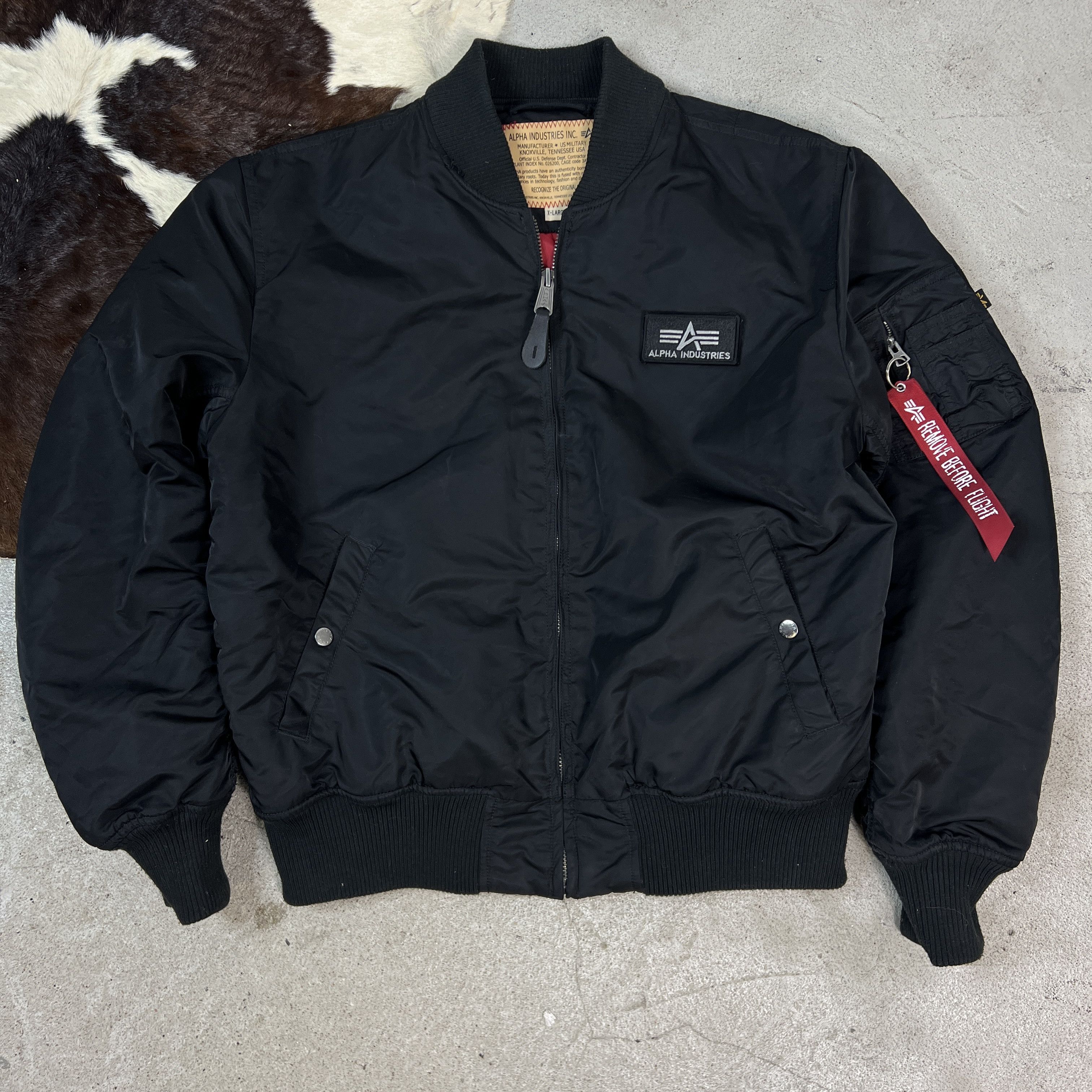 Alpha Industries × Vintage Alpha Industries Bomber Jacket Size US XL / EU 56 / 4 - 2 Thumbnail