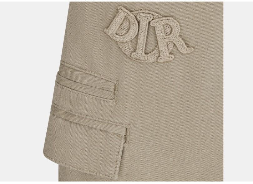 Dior o1w1db10225 483D193A Bermuda Short in Beige & White Size US 32 / EU 48 - 3 Thumbnail