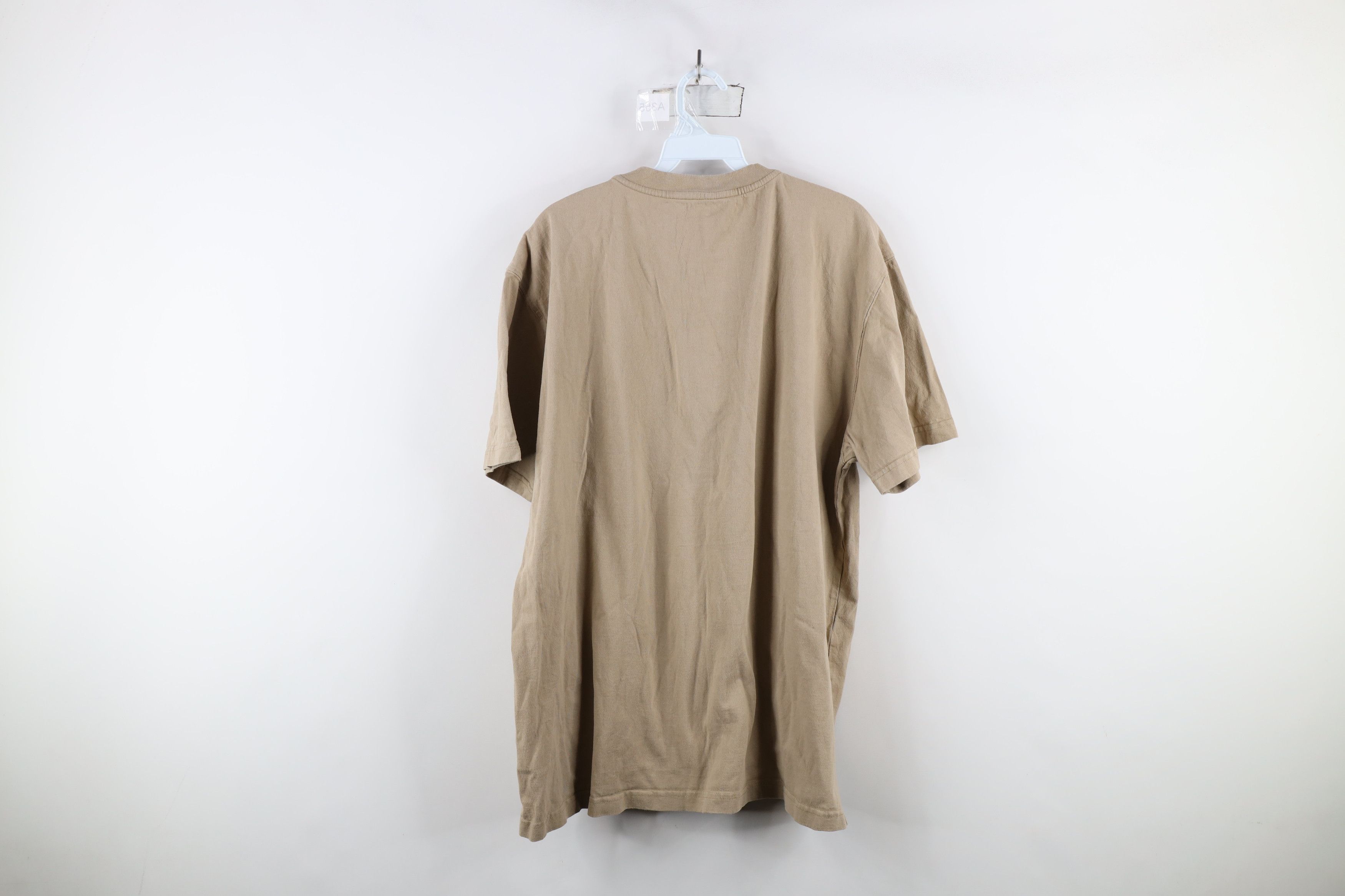Dickies × Vintage Vintage Y2K Dickies Workwear Henley T-Shirt Beige Cotton Size US XL / EU 56 / 4 - 10 Thumbnail