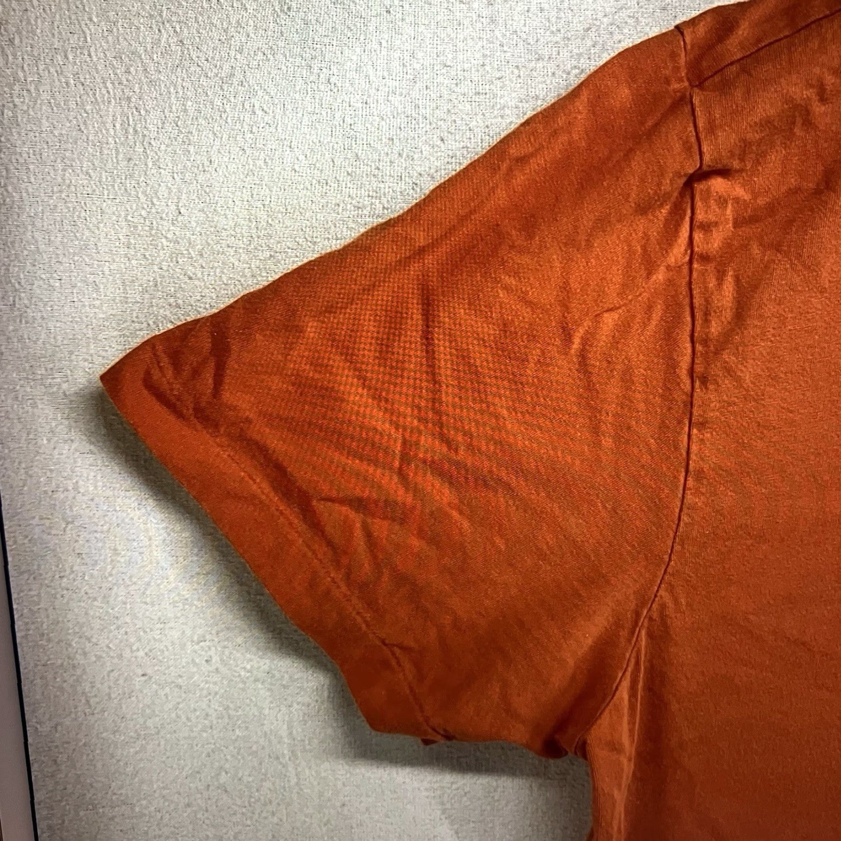 Vintage VINTAGE Polo Men’s T-Shirt Large Orange 90s Cotton Crew Neck Short Sleeve Beach Preppy Size US L / EU 52-54 / 3 - 6 Thumbnail