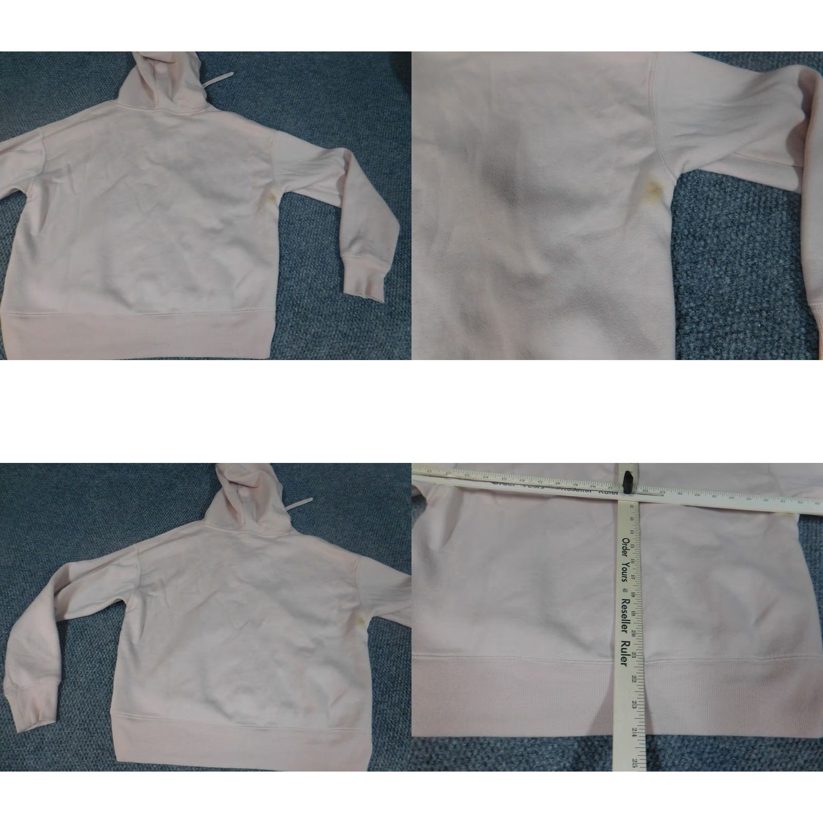 Old Navy Old Navy Womens Sweater Pullover Zip Knit Pink Small Crew Neck Puff Sleeve Bow Button Full Zip - Mens? Size S / US 4 / IT 40 - 8 Thumbnail