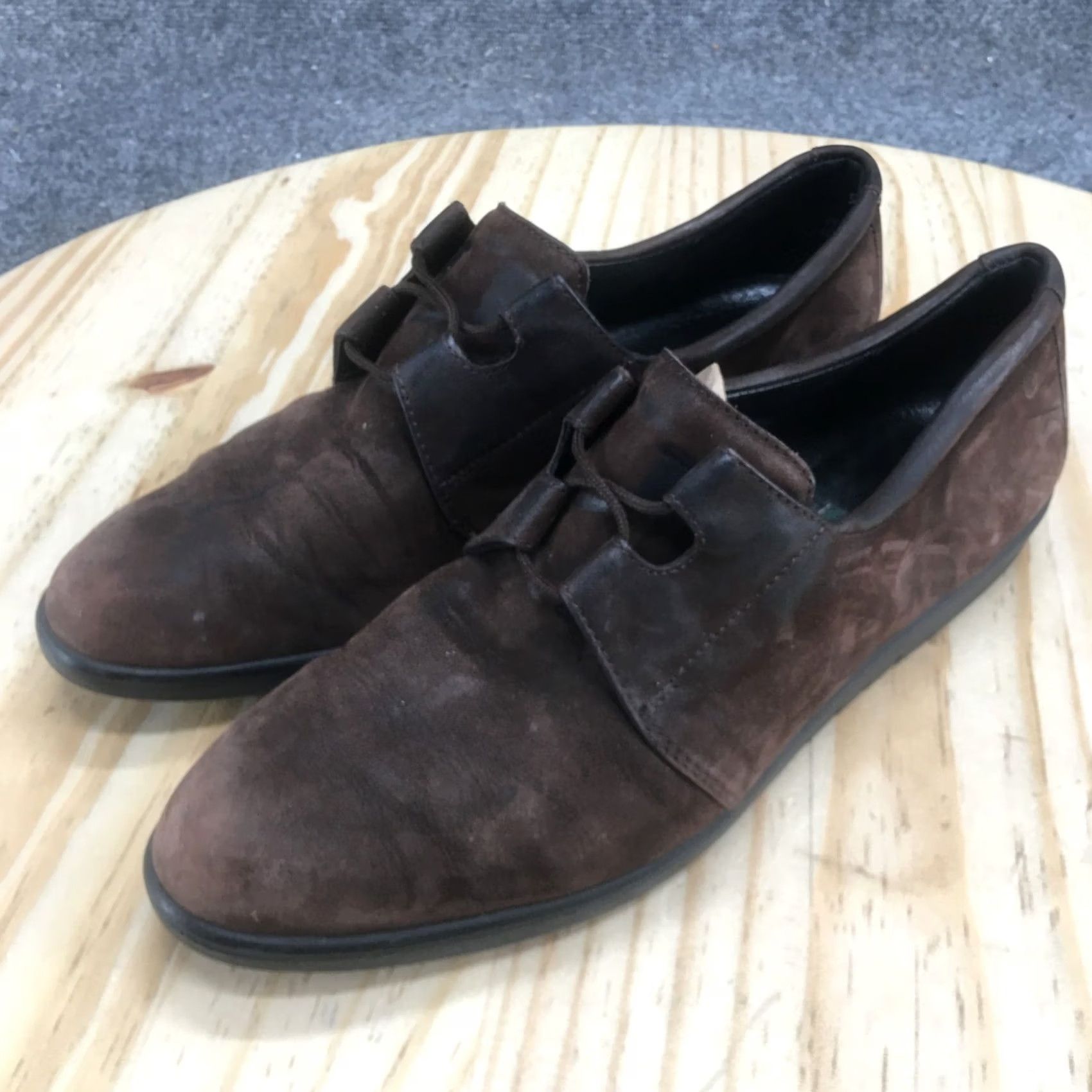 Rockport Rockport Oxford Dress Shoes Womens 9 Brown Lace Up Almond Toe Casual Comfort Shoes Size M / US 6-8 / IT 42-44 - 6 Thumbnail