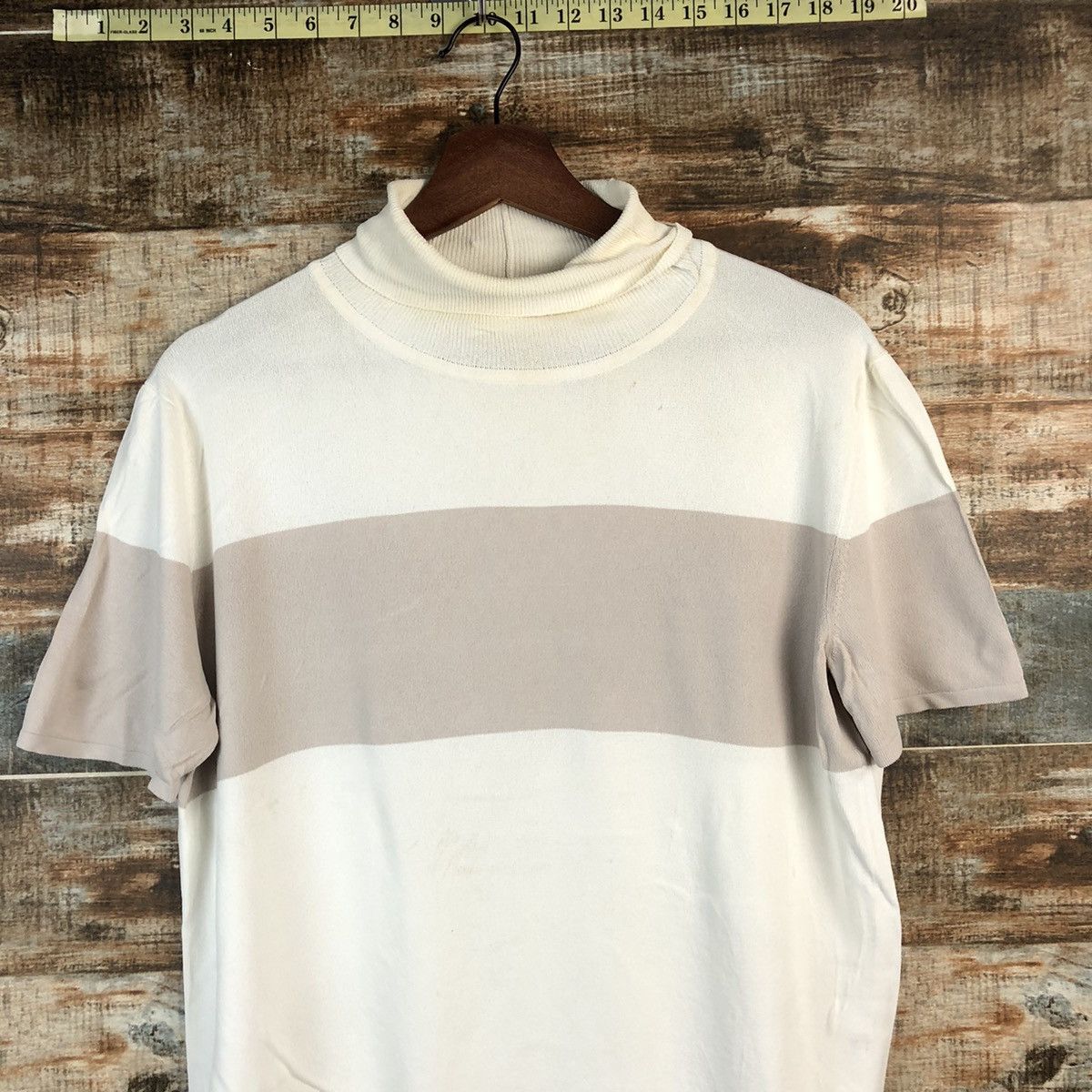Hermes DL Hermes Paris vintage made in italy White Knitwear #C576 Size US S / EU 44-46 / 1 - 2 Thumbnail