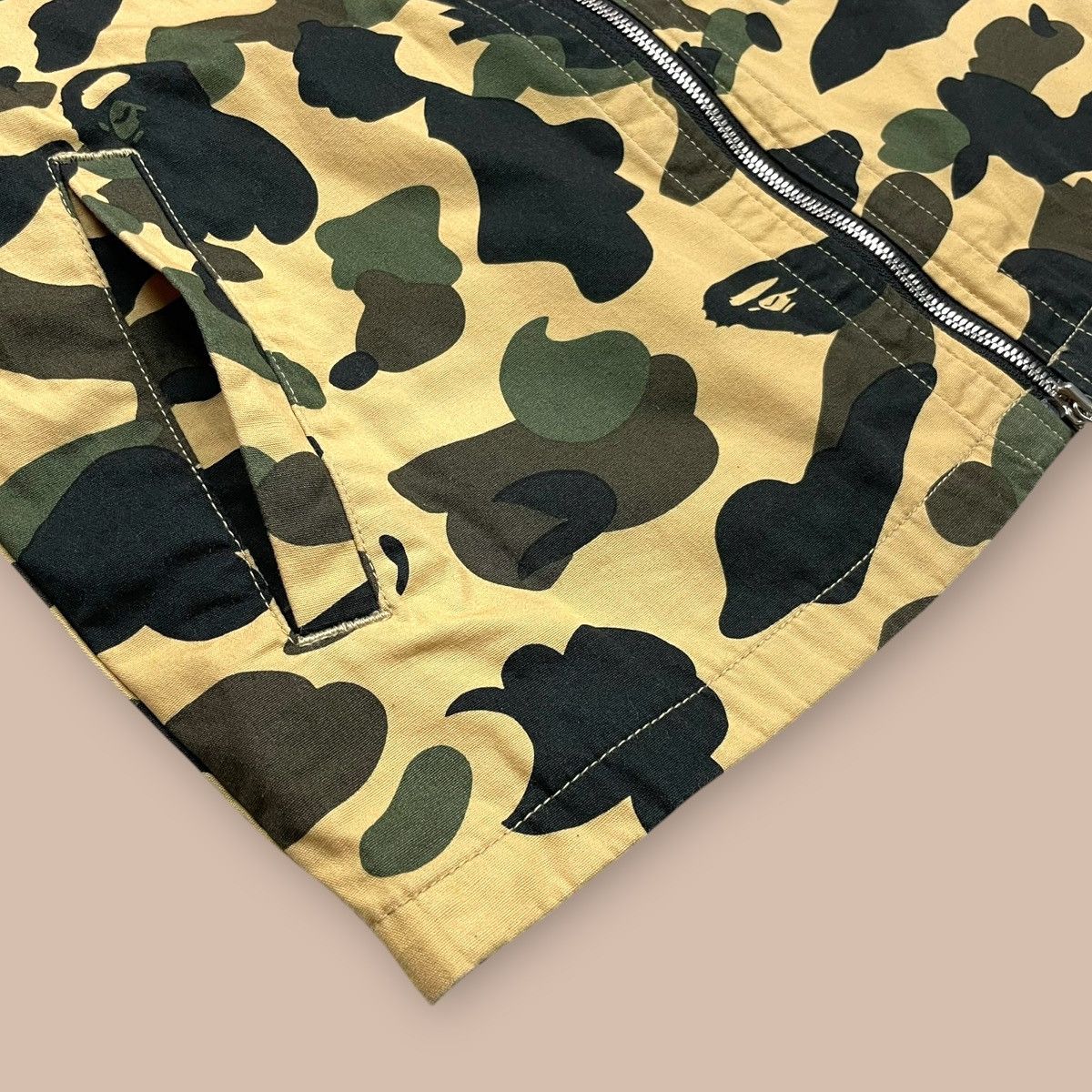Bape OG2000's BAPE 1st Camo L/S Zip Up Jacket Size US M / EU 48-50 / 2 - 14 Thumbnail