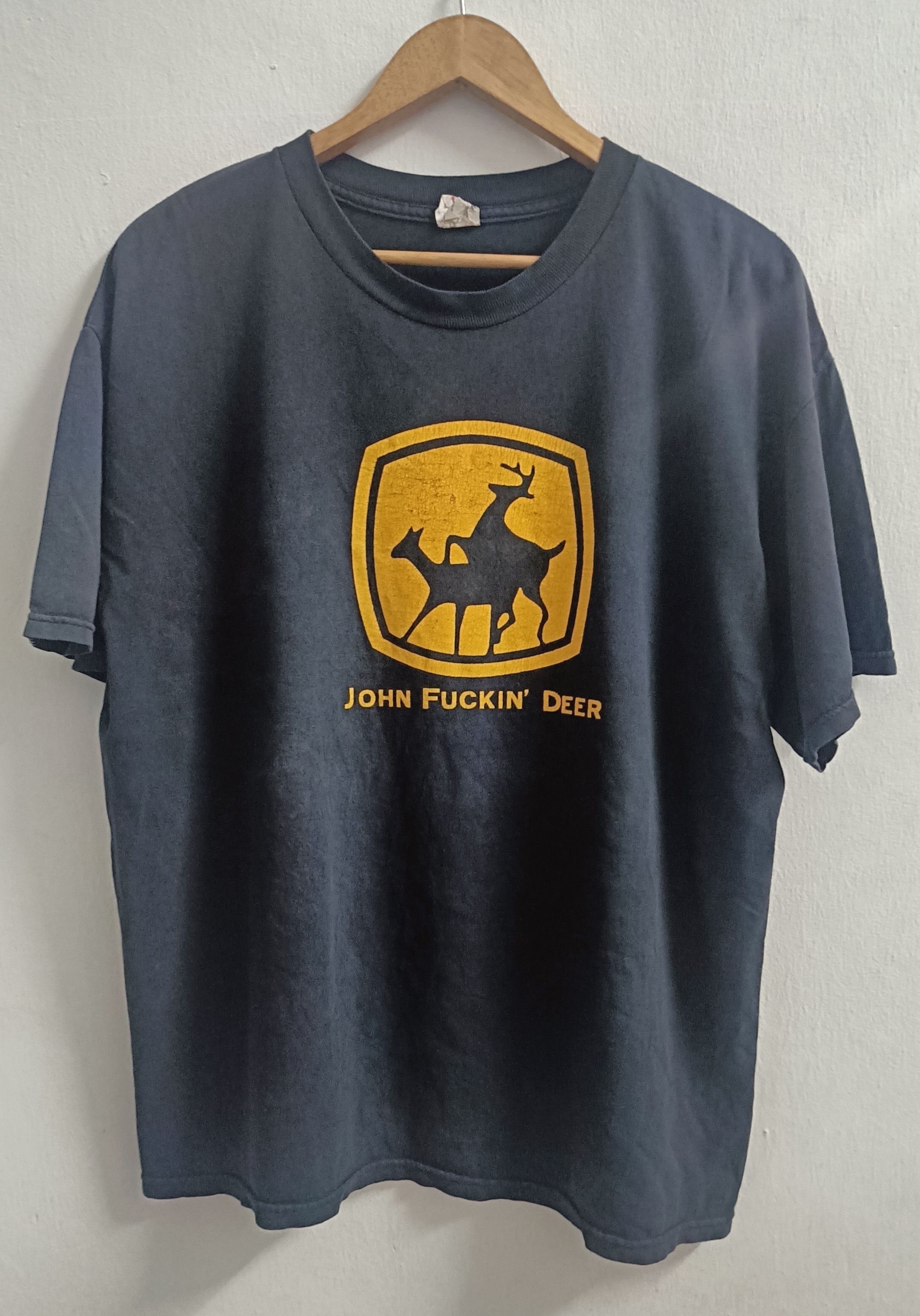 John Deere × Vintage 🔥🔥 Vintage John Deere Fuck Tee Size US XL / EU 56 / 4 - 1 Thumbnail