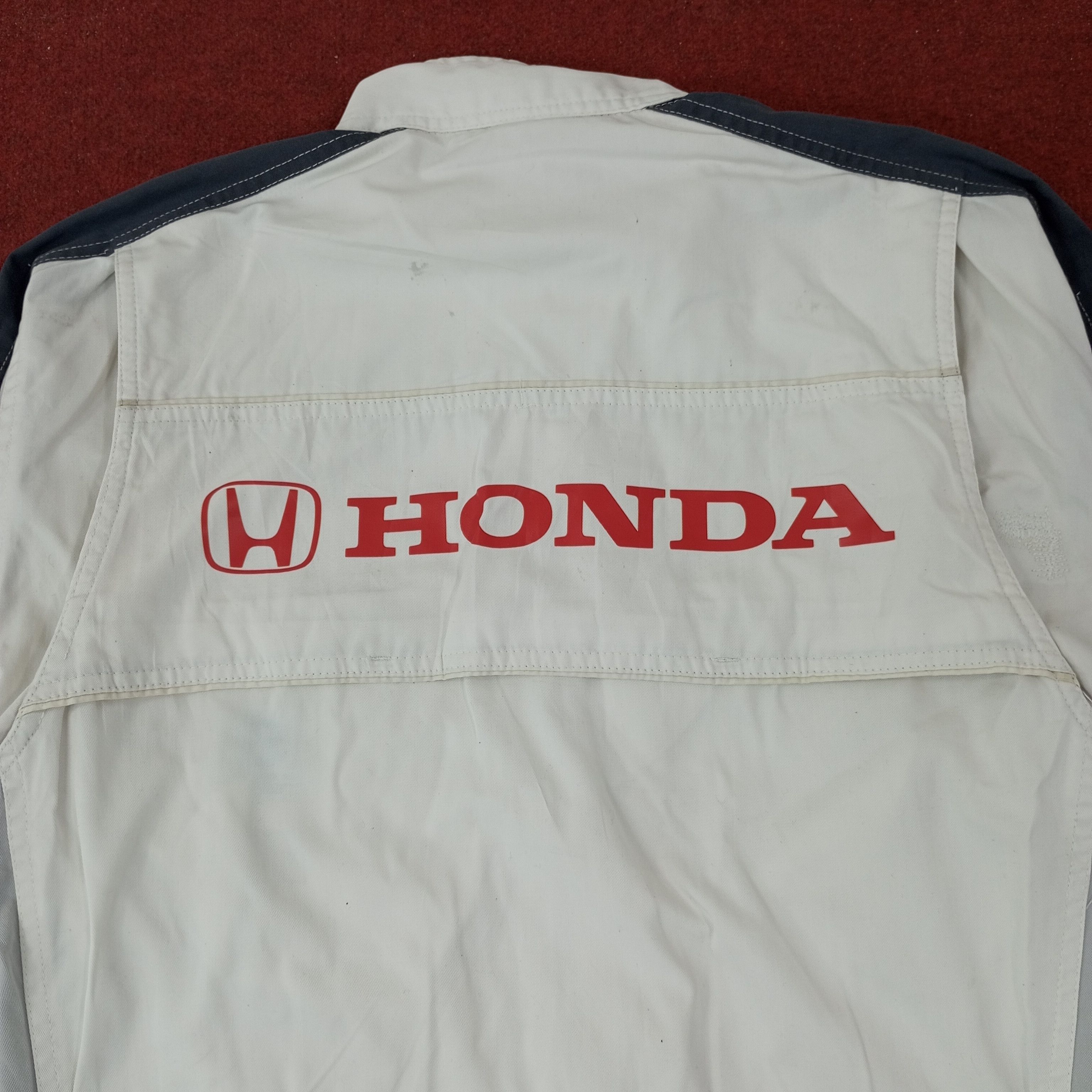 Honda Honda Japanese Motorsports Workwear Coverall Jacket c250n1 Size US M / EU 48-50 / 2 - 2 Thumbnail