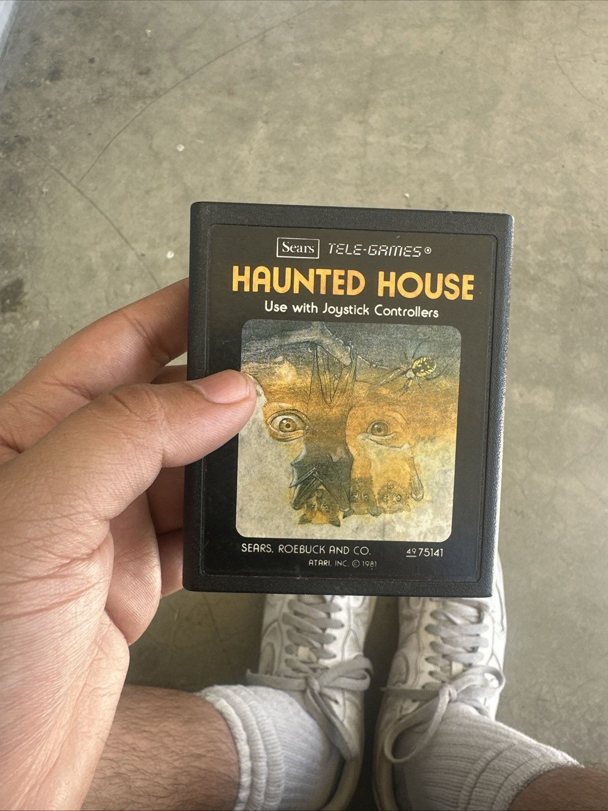 Nintendo Haunted House (Atari 2600, 1981) Authentic Cartridge Only Size ONE SIZE - 1 Thumbnail