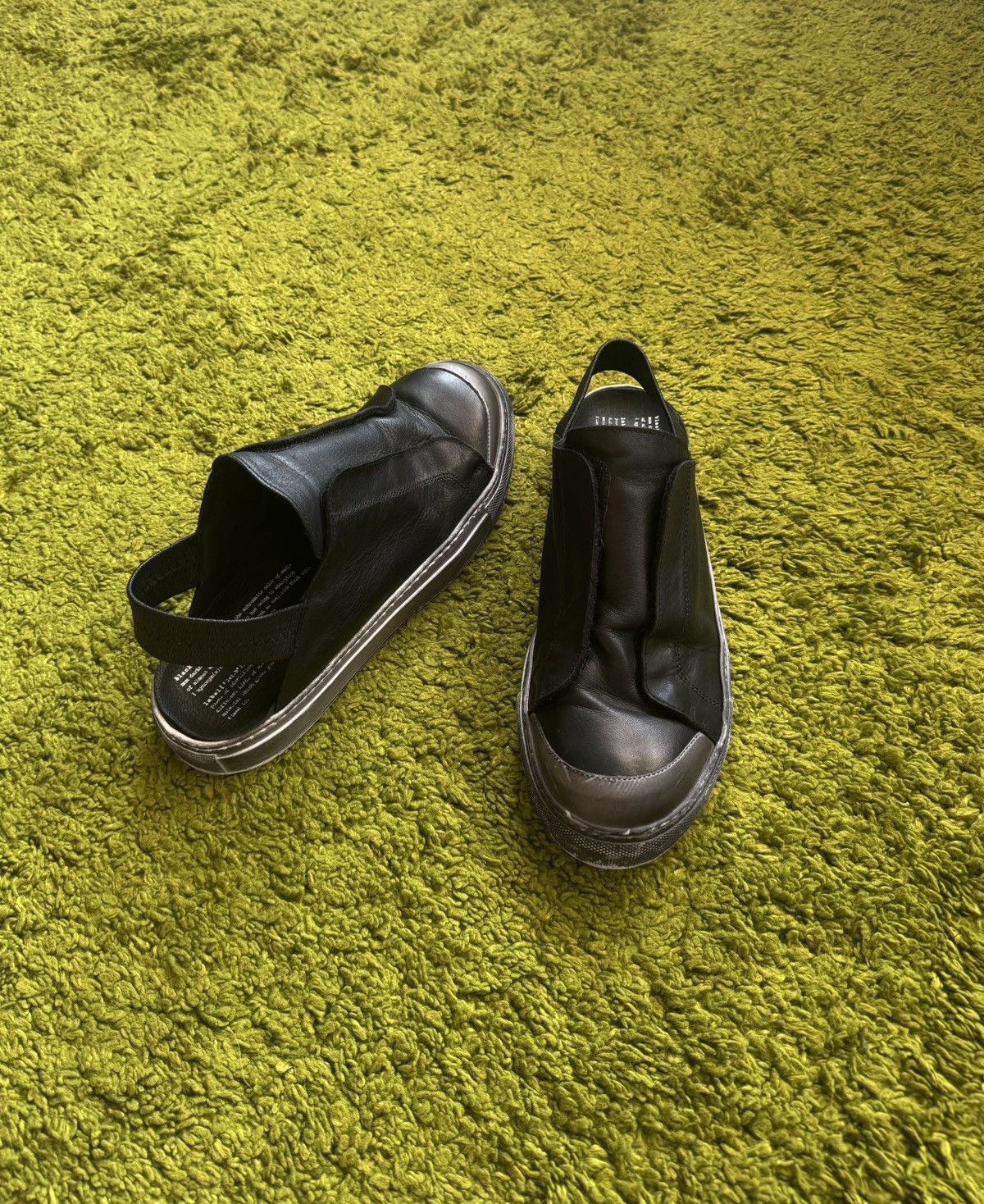 Rundholz Rundholz black label avant garde real leather slipon sandals Size US 8 / IT 38 - 4 Thumbnail