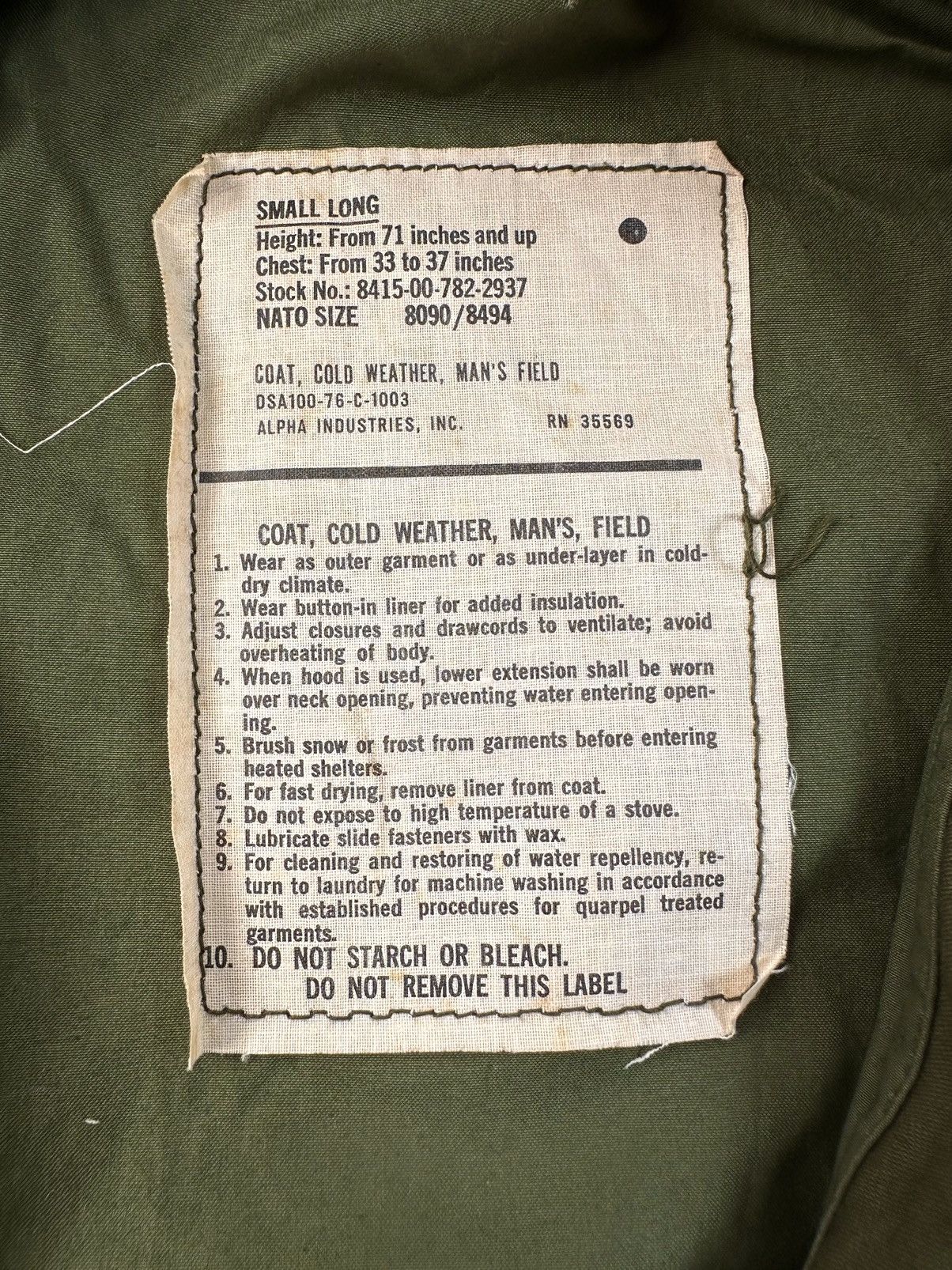 Alpha Industries Alpha idustries army parka jacket Size US M / EU 48-50 / 2 - 16 Thumbnail