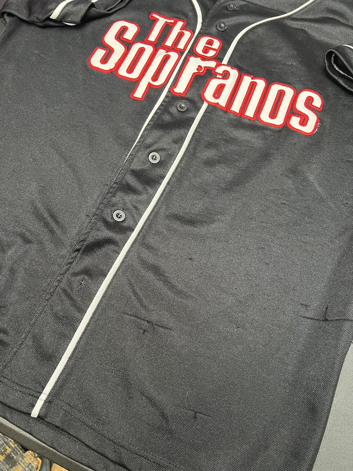 Vintage Vintage sopranos baseball jersey size XL flawed Size US XL / EU 56 / 4 - 4 Thumbnail